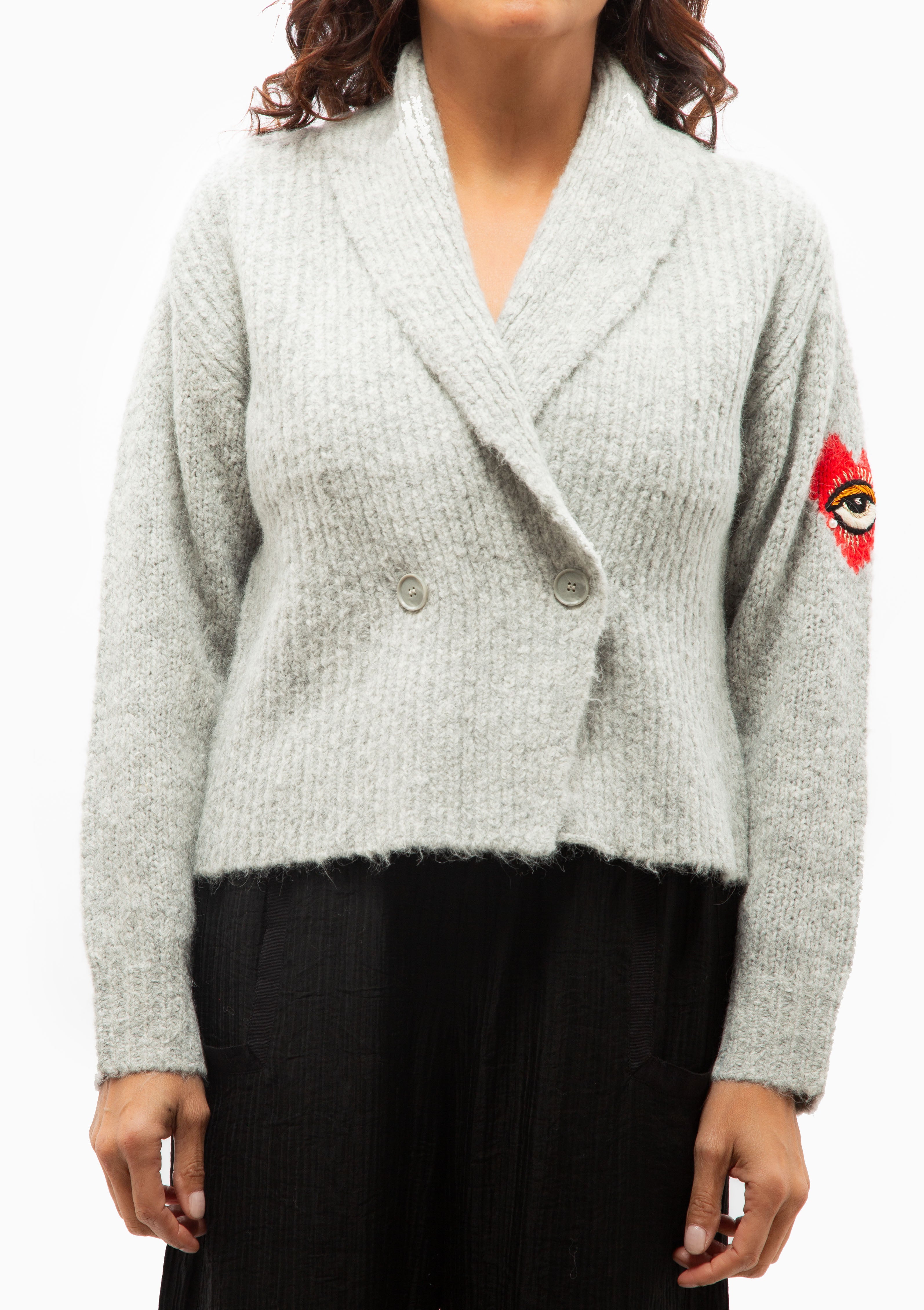 Arcadia Cardigan | Grey