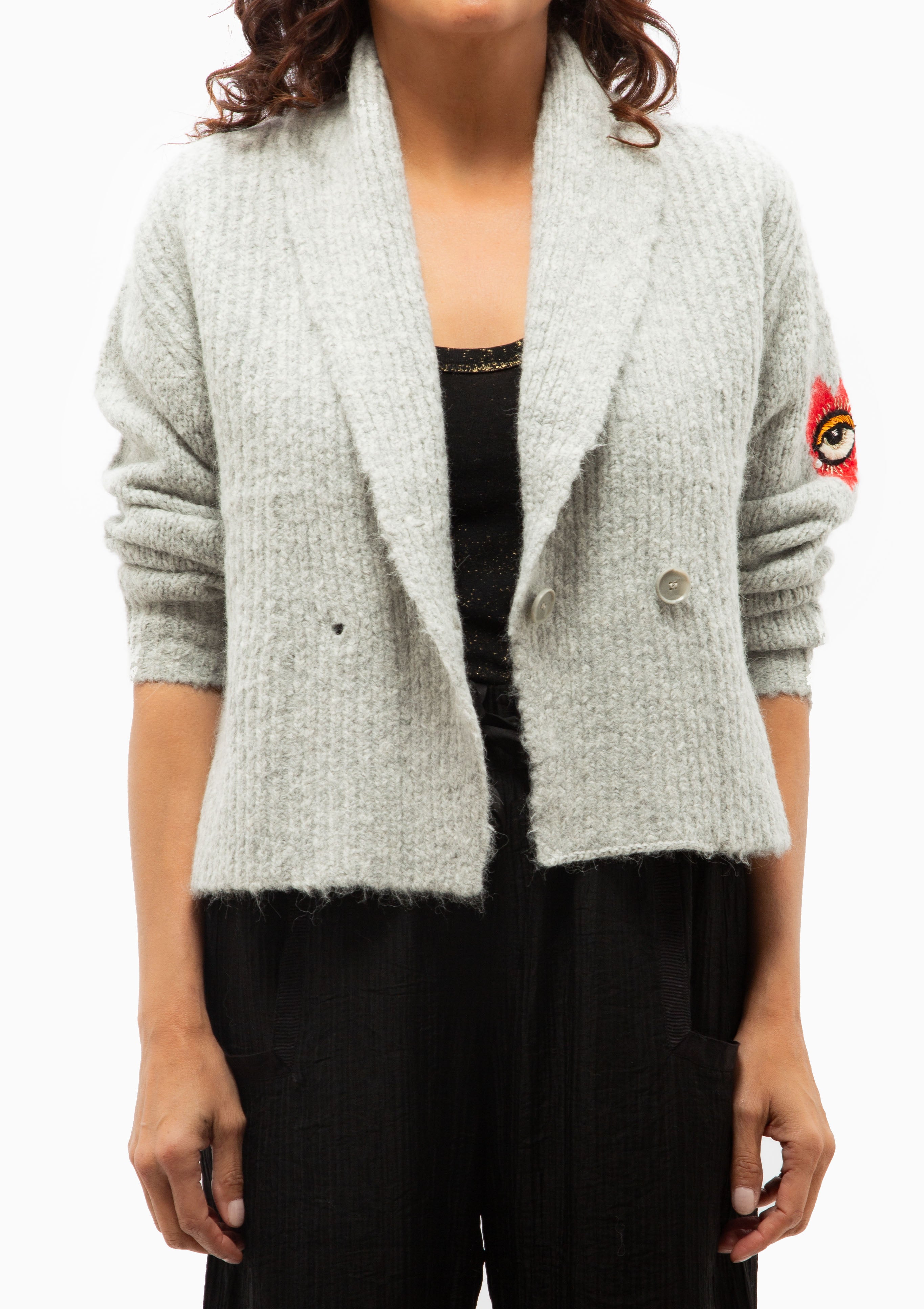 Arcadia Cardigan | Grey