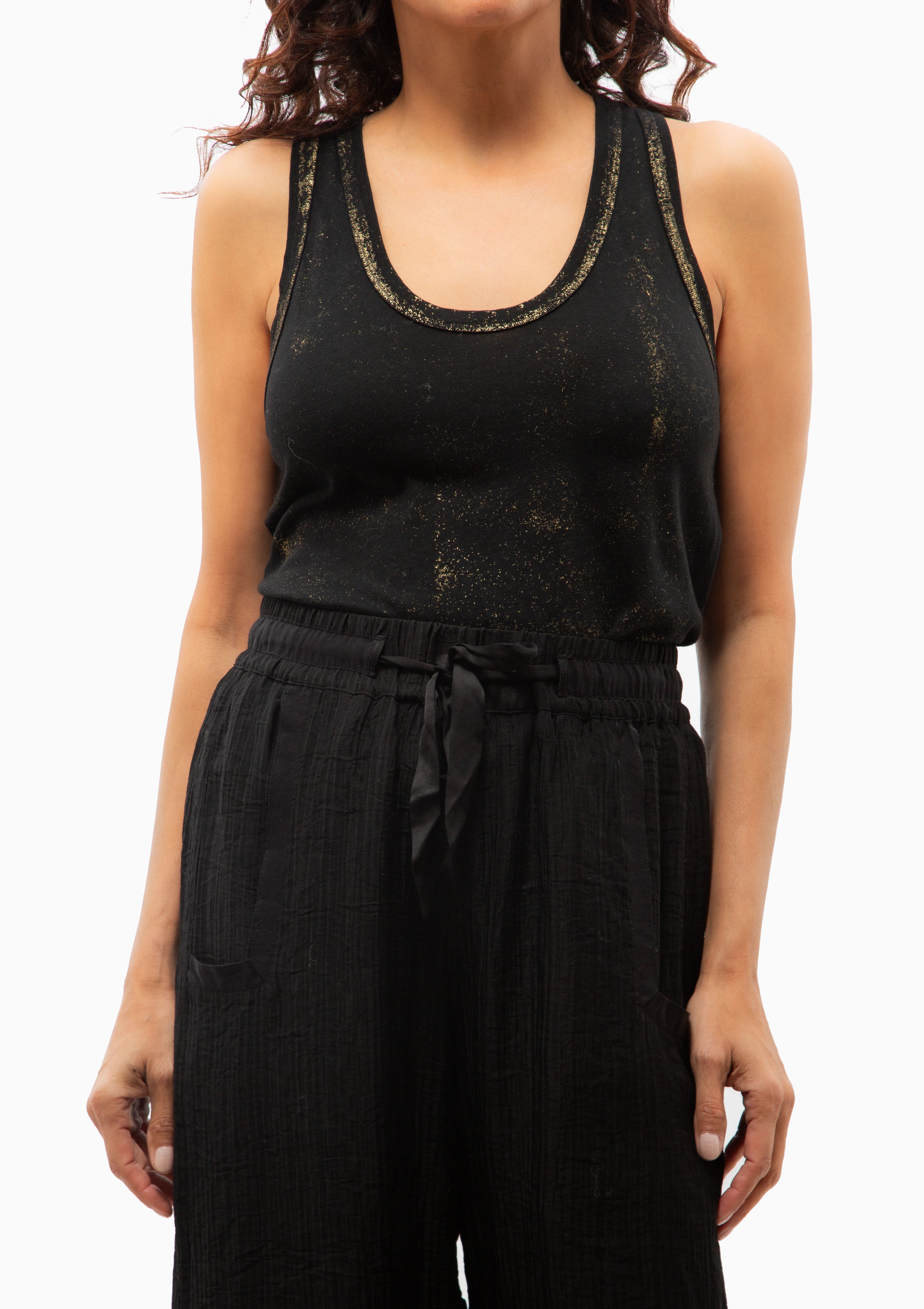 Sass Tank | Black Gold