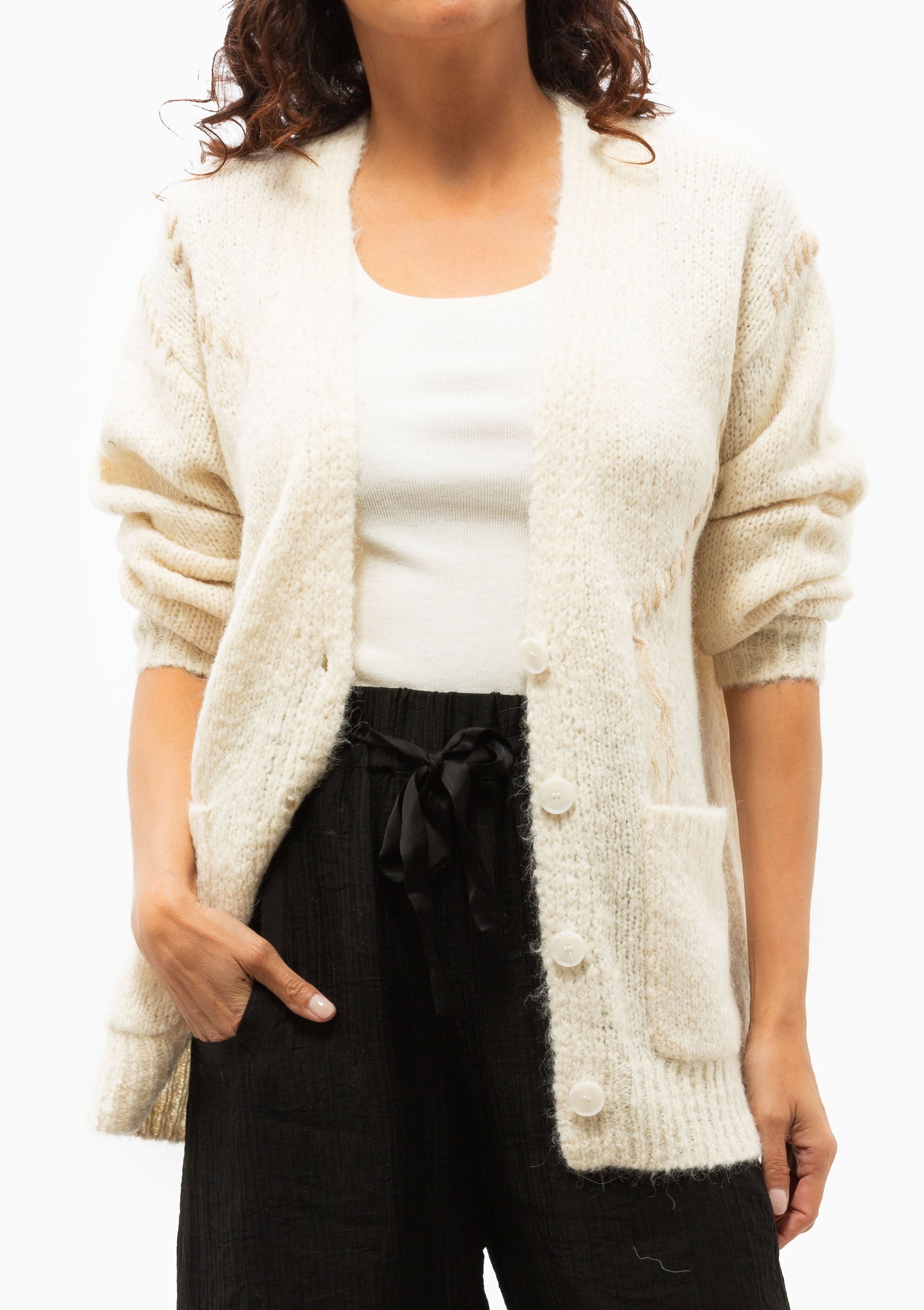 Solstice Cardigan | Cream