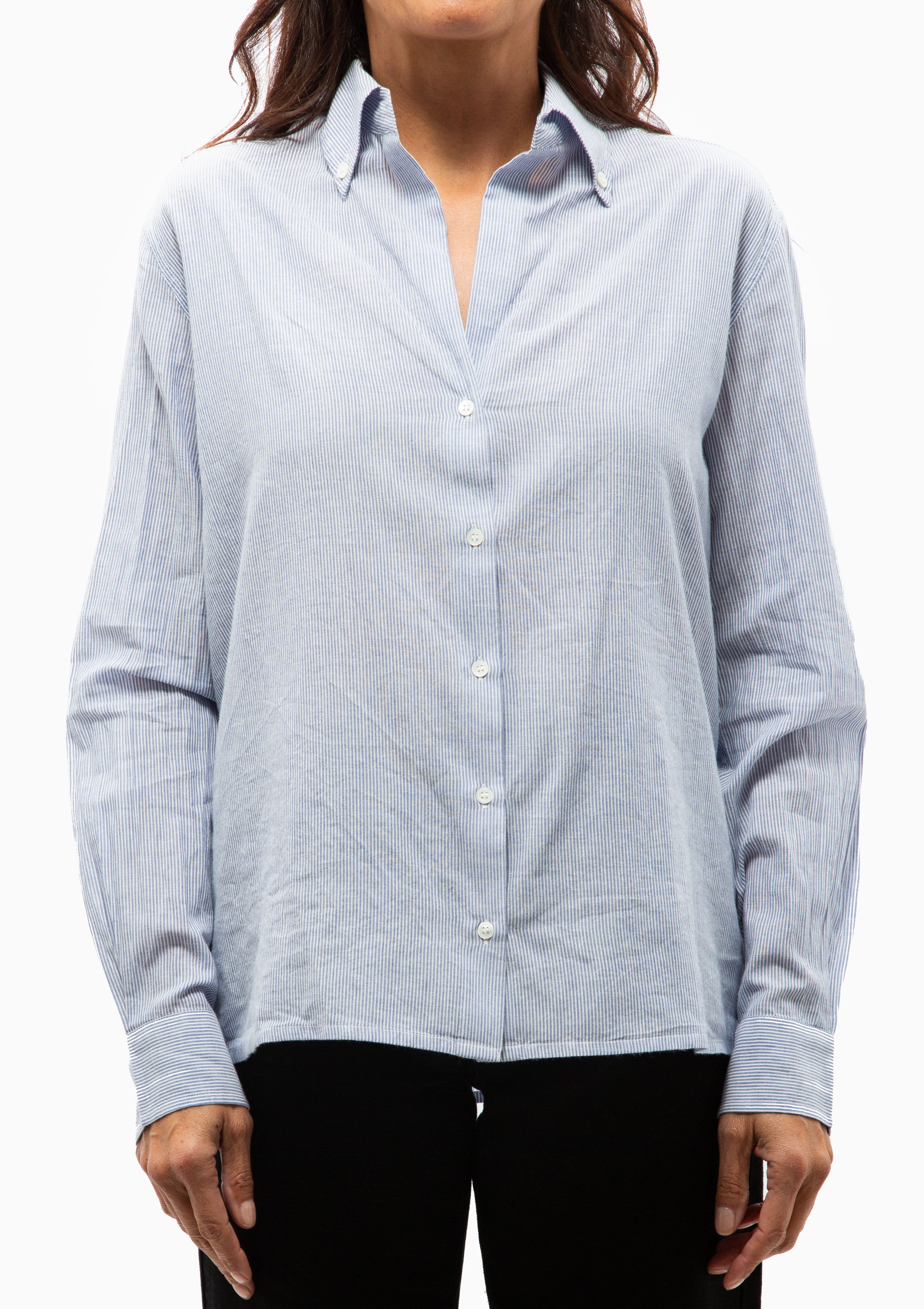 Druyat Shirt | Blanc/Blue