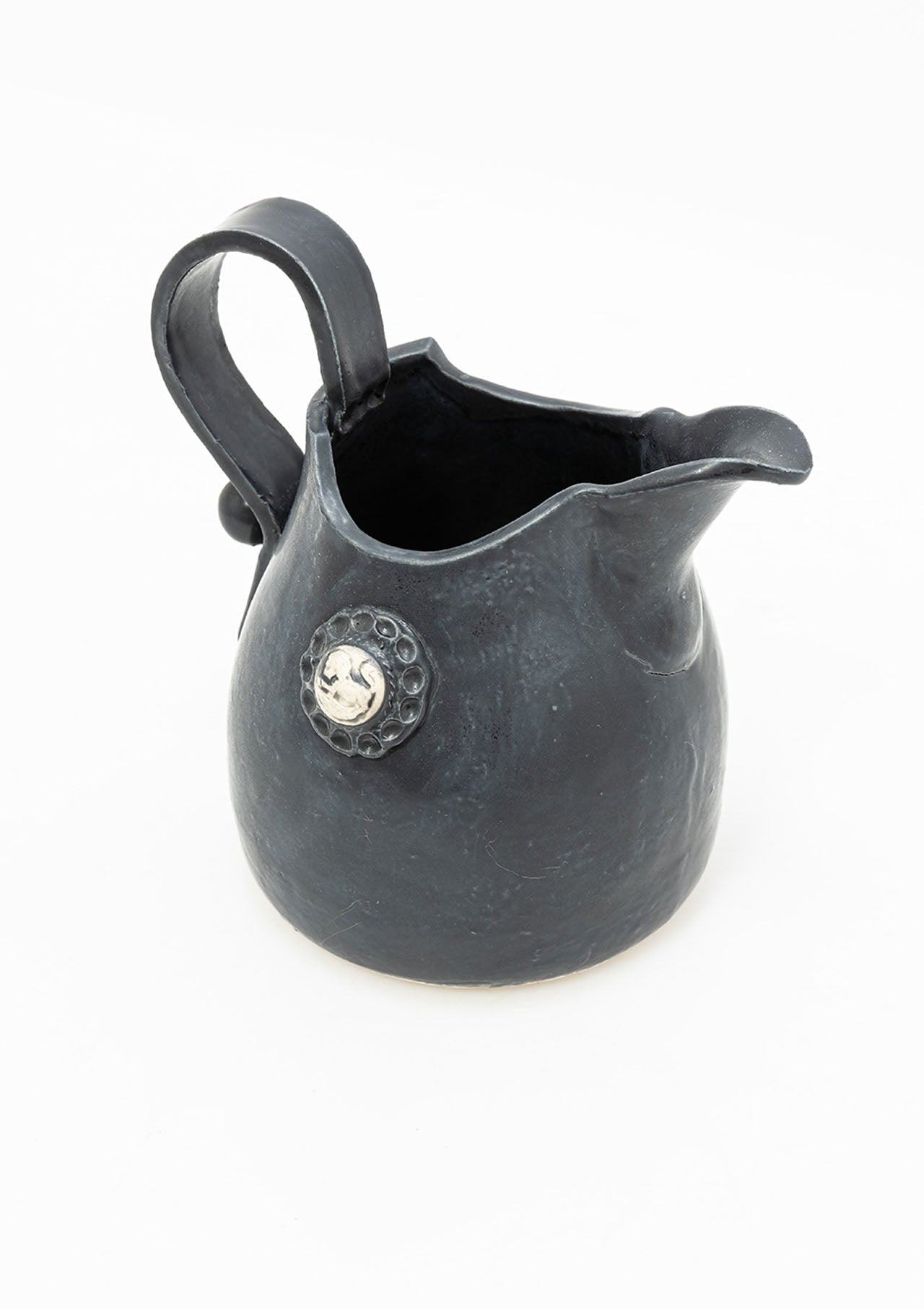 Lion Shell Handmade Pitcher | Soot