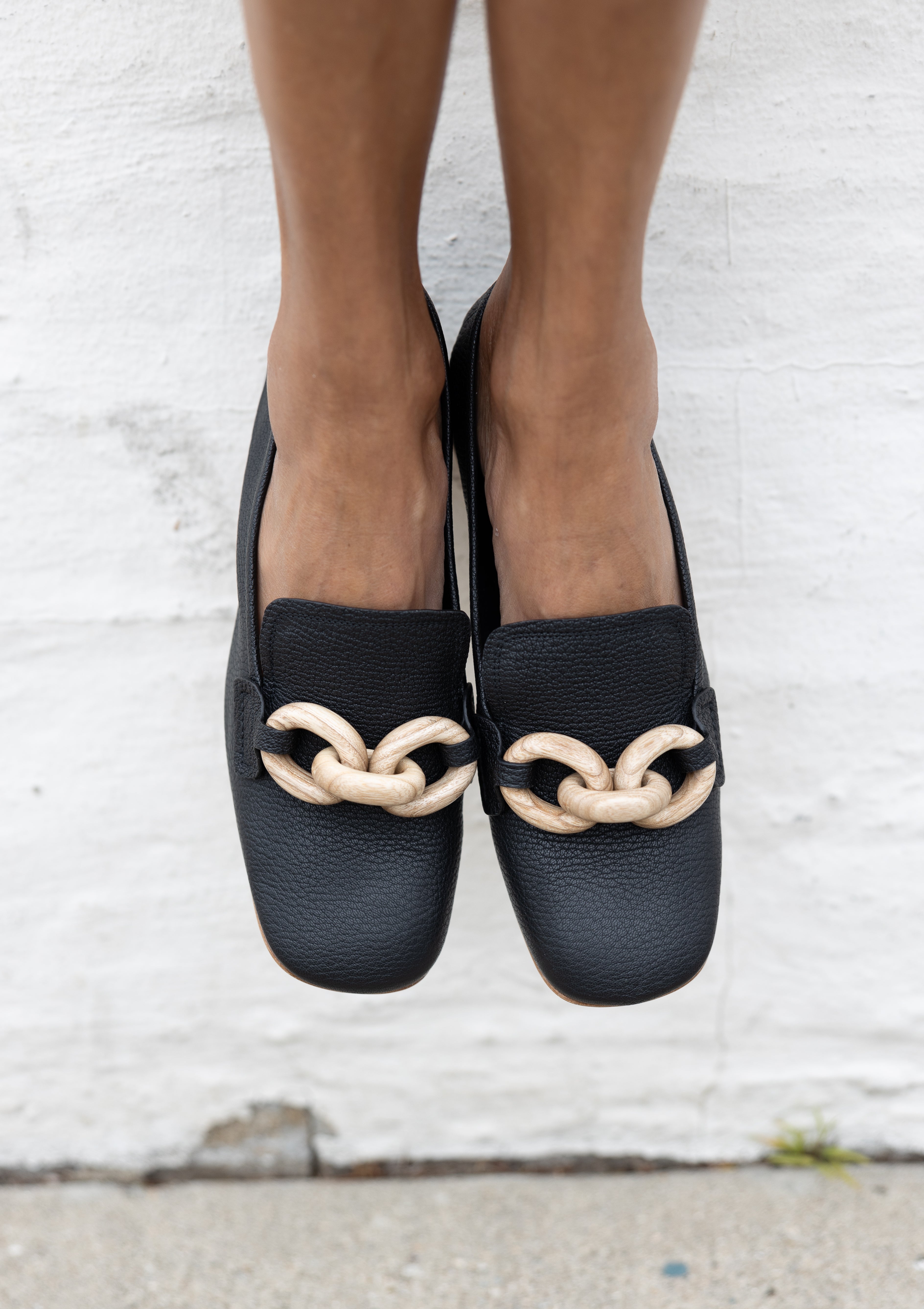 Gizi Loafer | Black Petitgrain