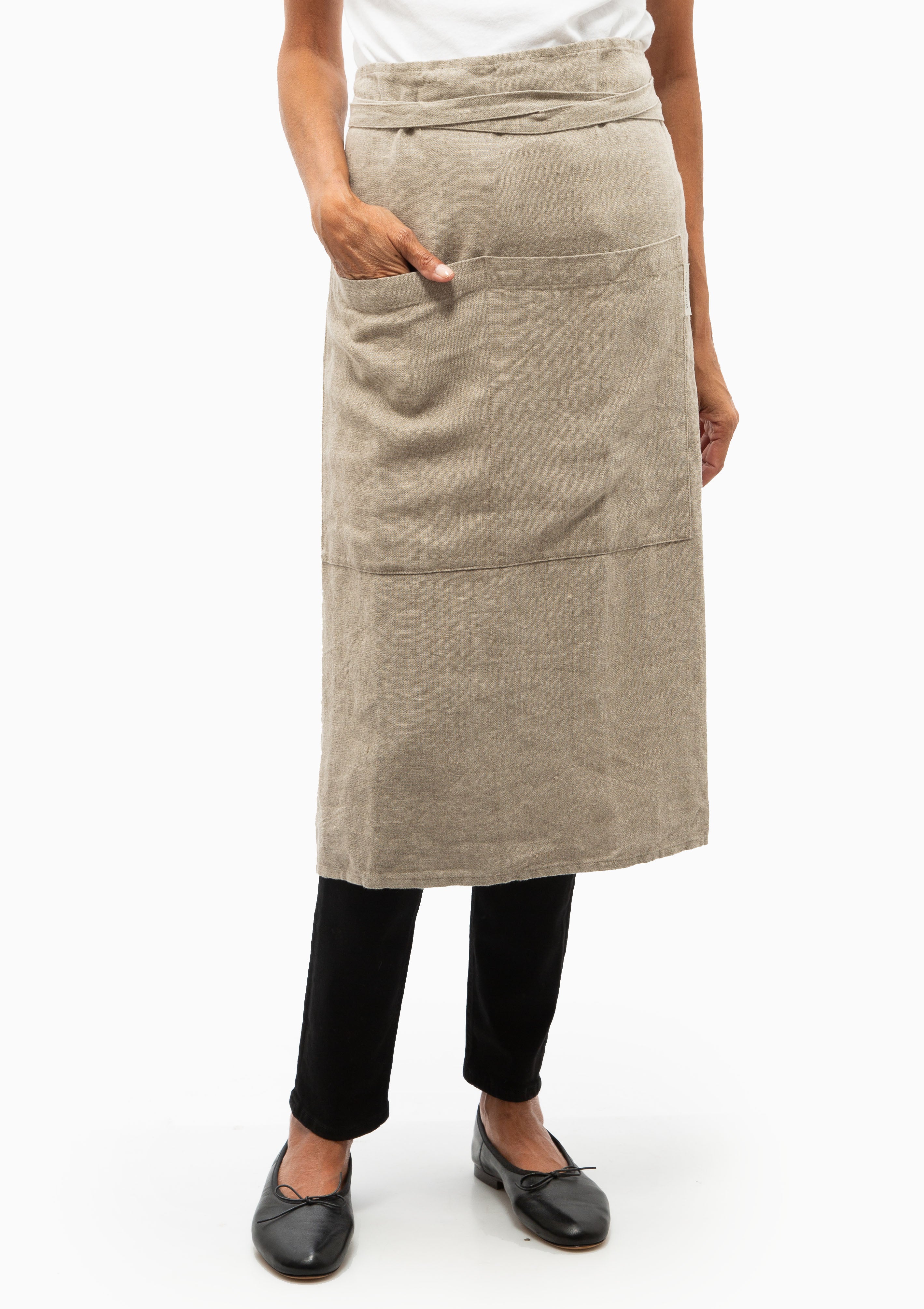 French Linen Bistro Apron