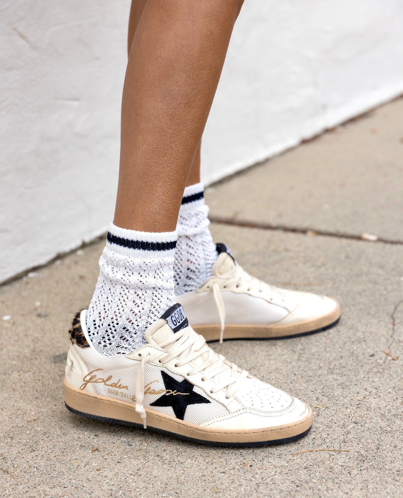 Ball Star Sneaker Net Signature Suede Star Beige Cream Black