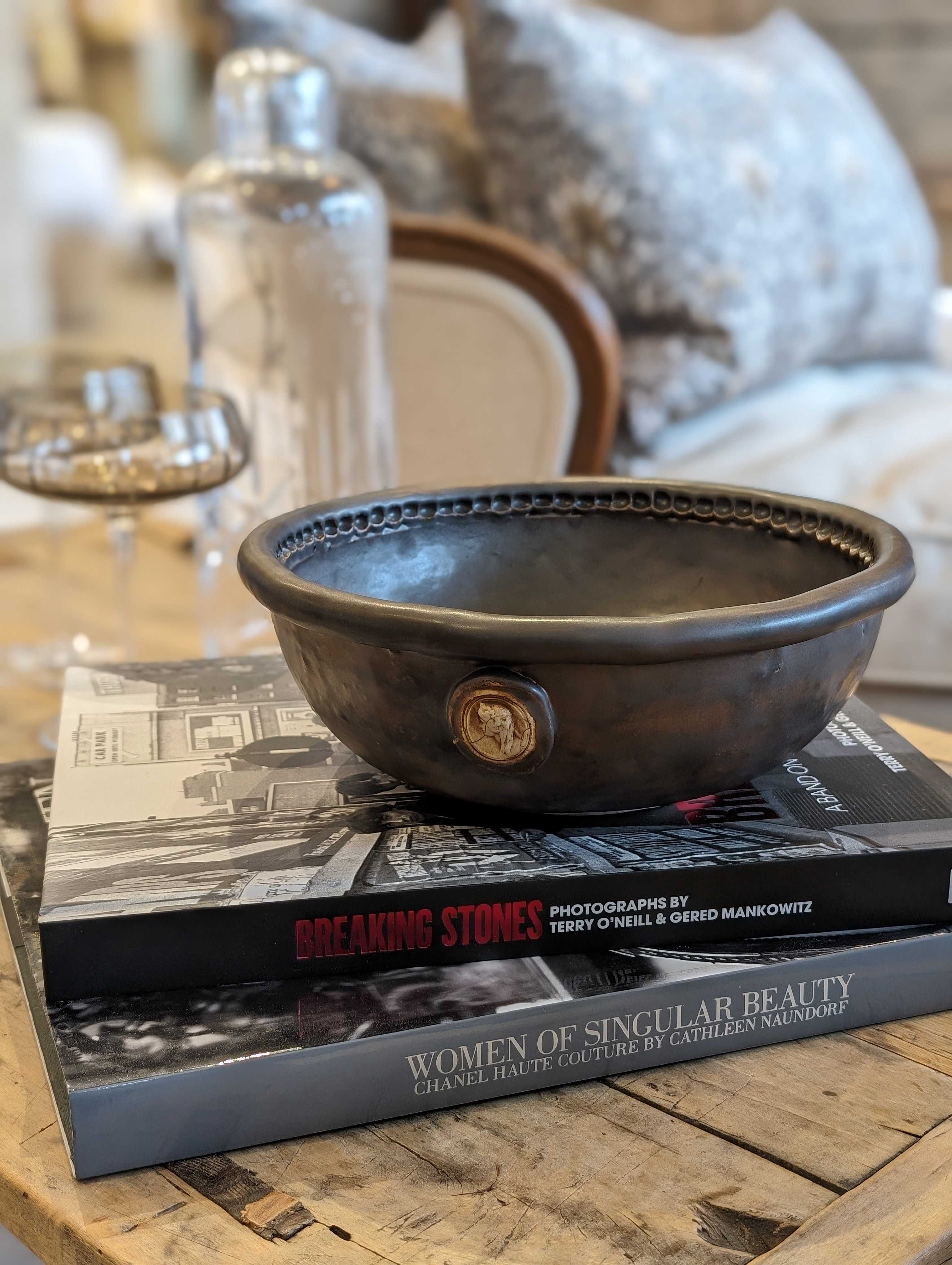 Ariadne Handmade Bowl |  Black Walnut