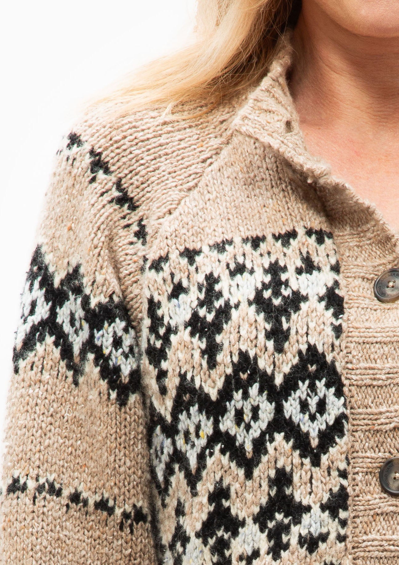 Damas Cardigan | Taupe