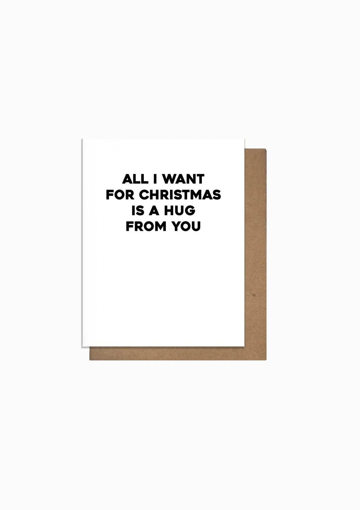 Christmas Hug Greeting Card