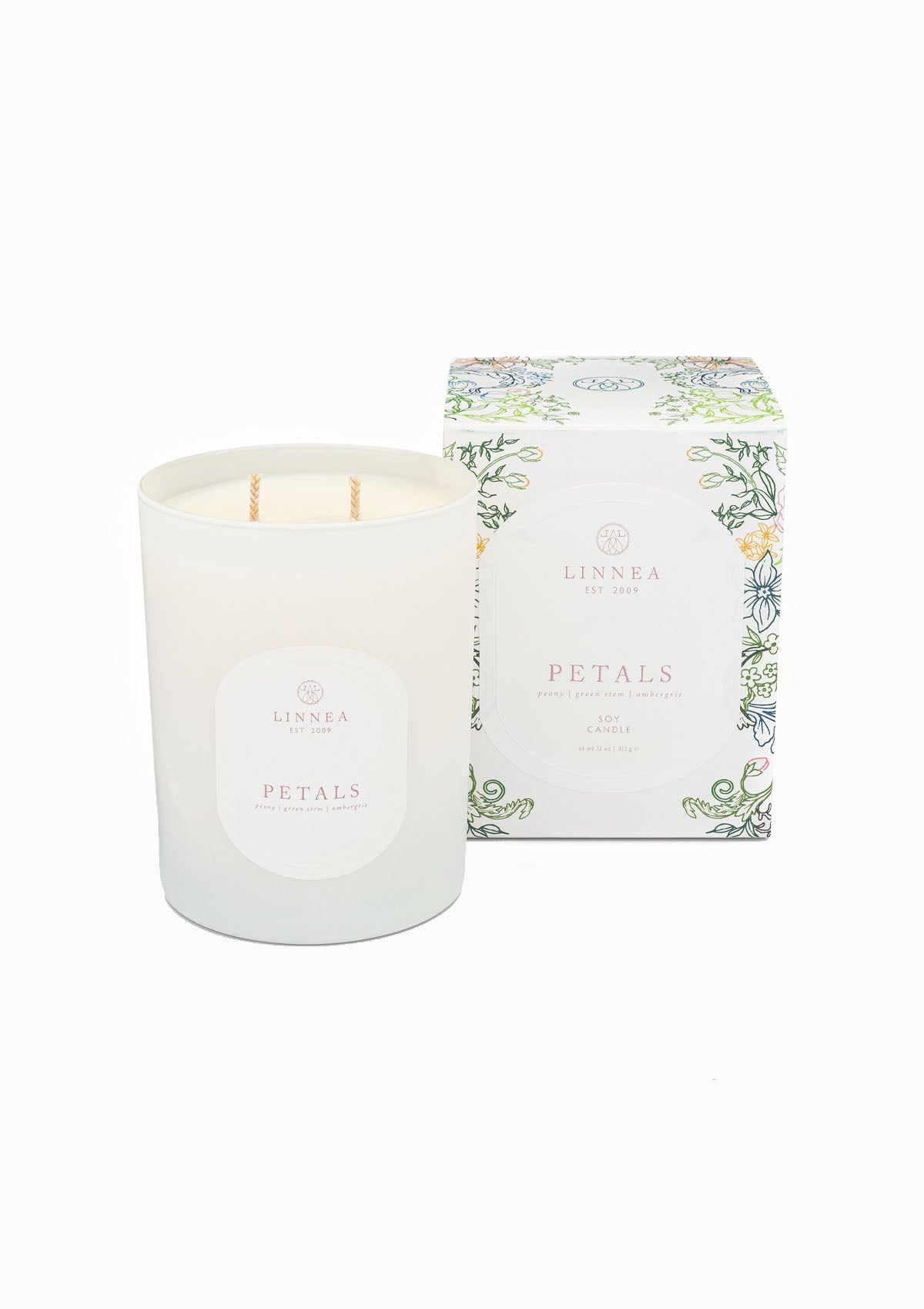 Petals Double Wick Candle