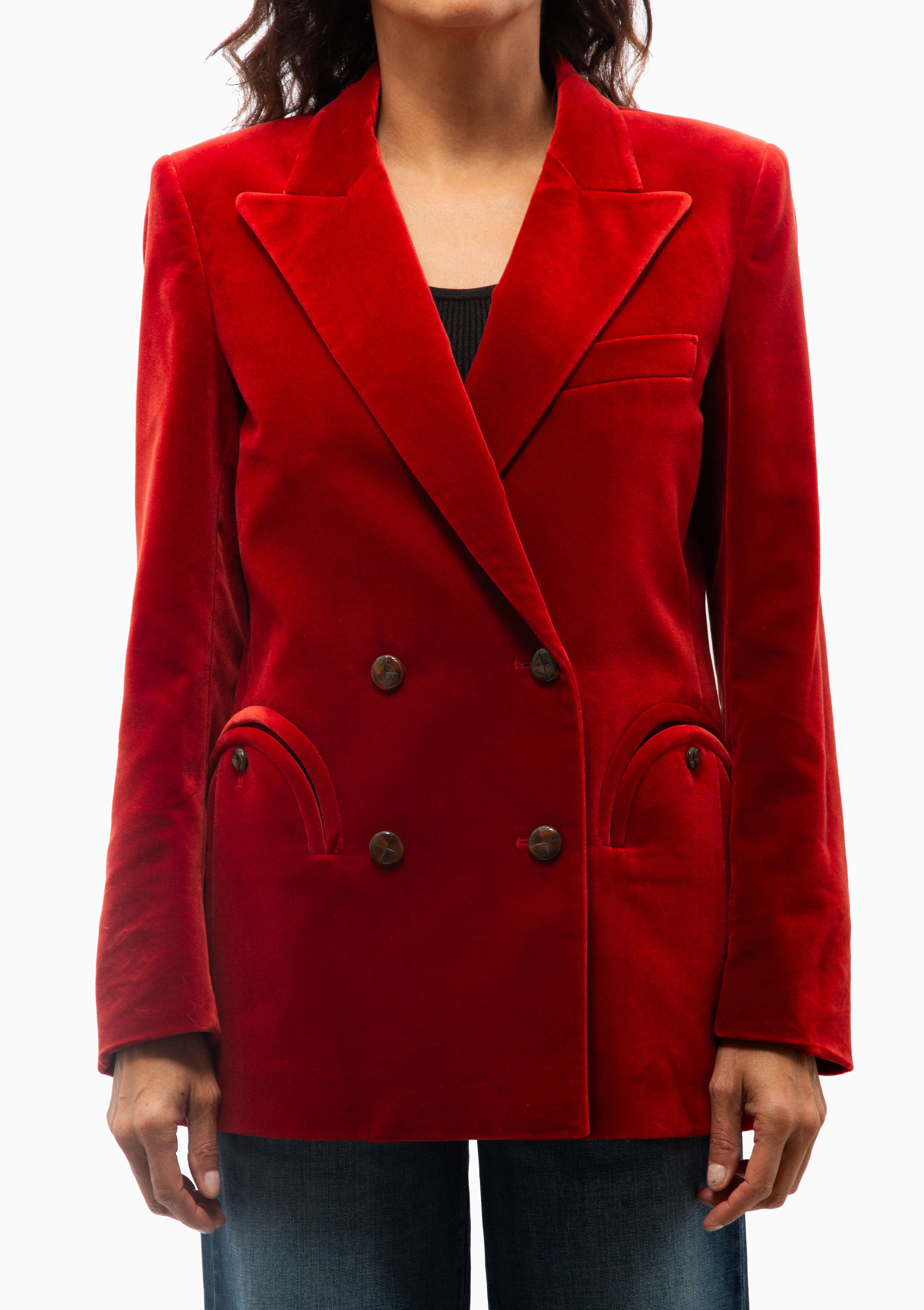 Everynight Blazer | Jealousy Campari