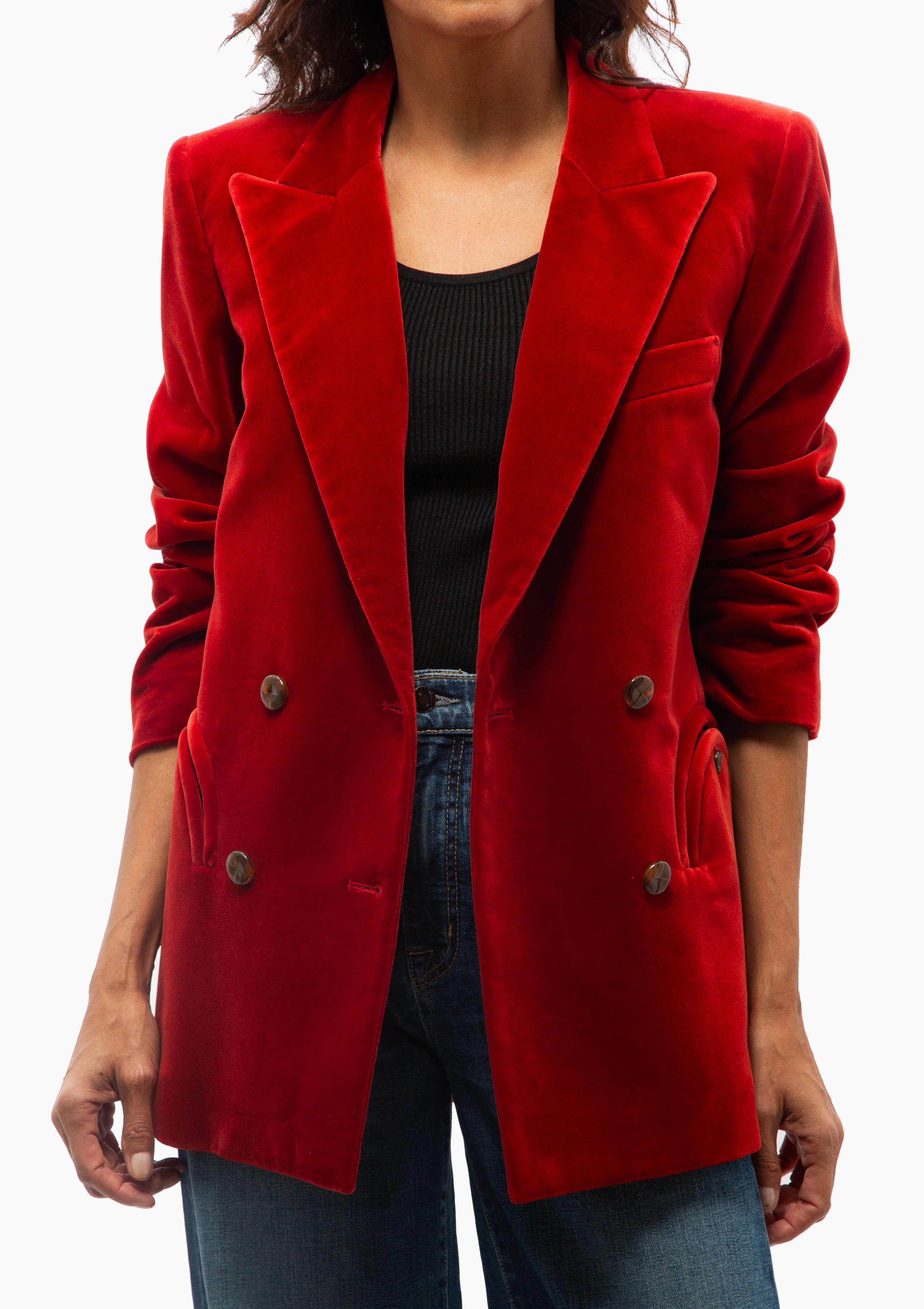 Everynight Blazer | Jealousy Campari