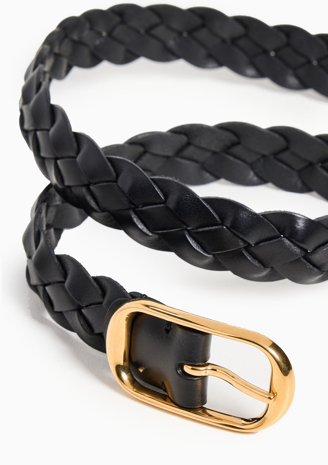 Braided Reine Belt | Black