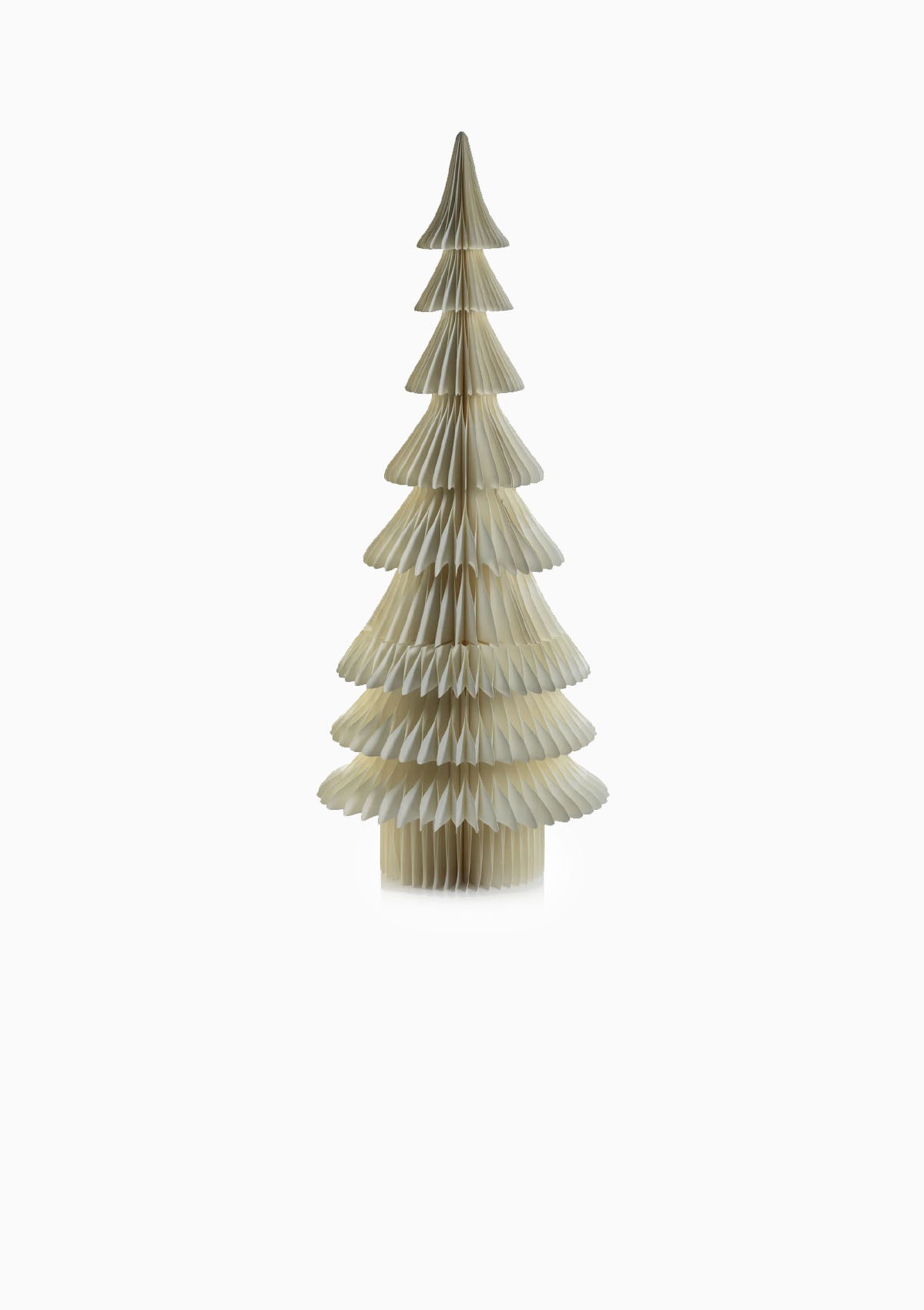 Davos Wish Paper Decorative Tree | Light Ivory, 48"