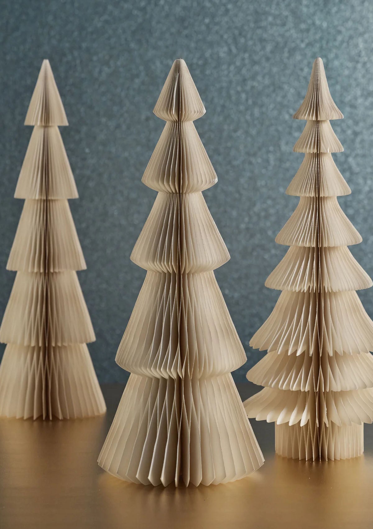 Davos Wish Paper Decorative Tree | Light Ivory, 24"