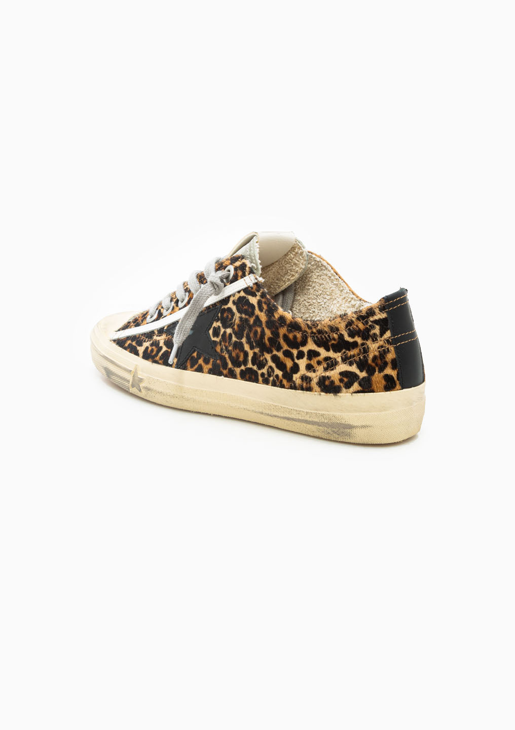 V-Star Sneaker Leopard Horsy Leather Star | Beige Brown Leopard/Black