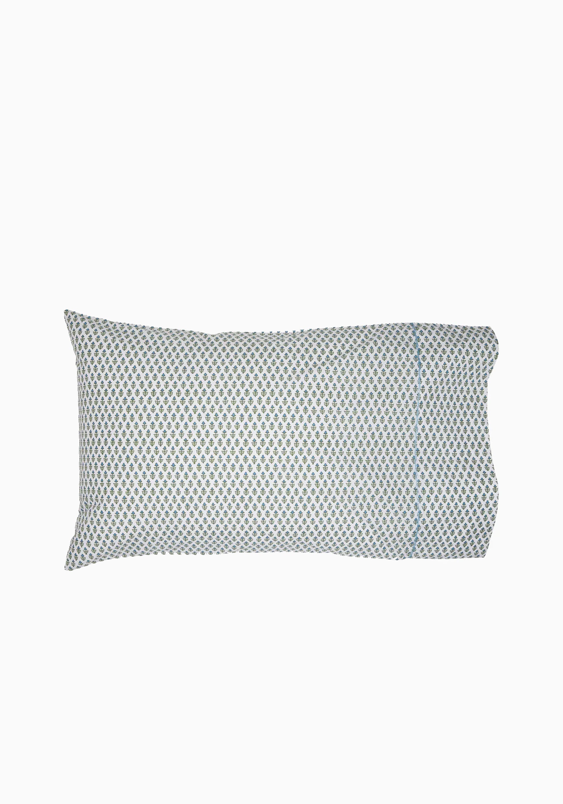 Cala Organic Sheet King Pillowcase Set | Sage