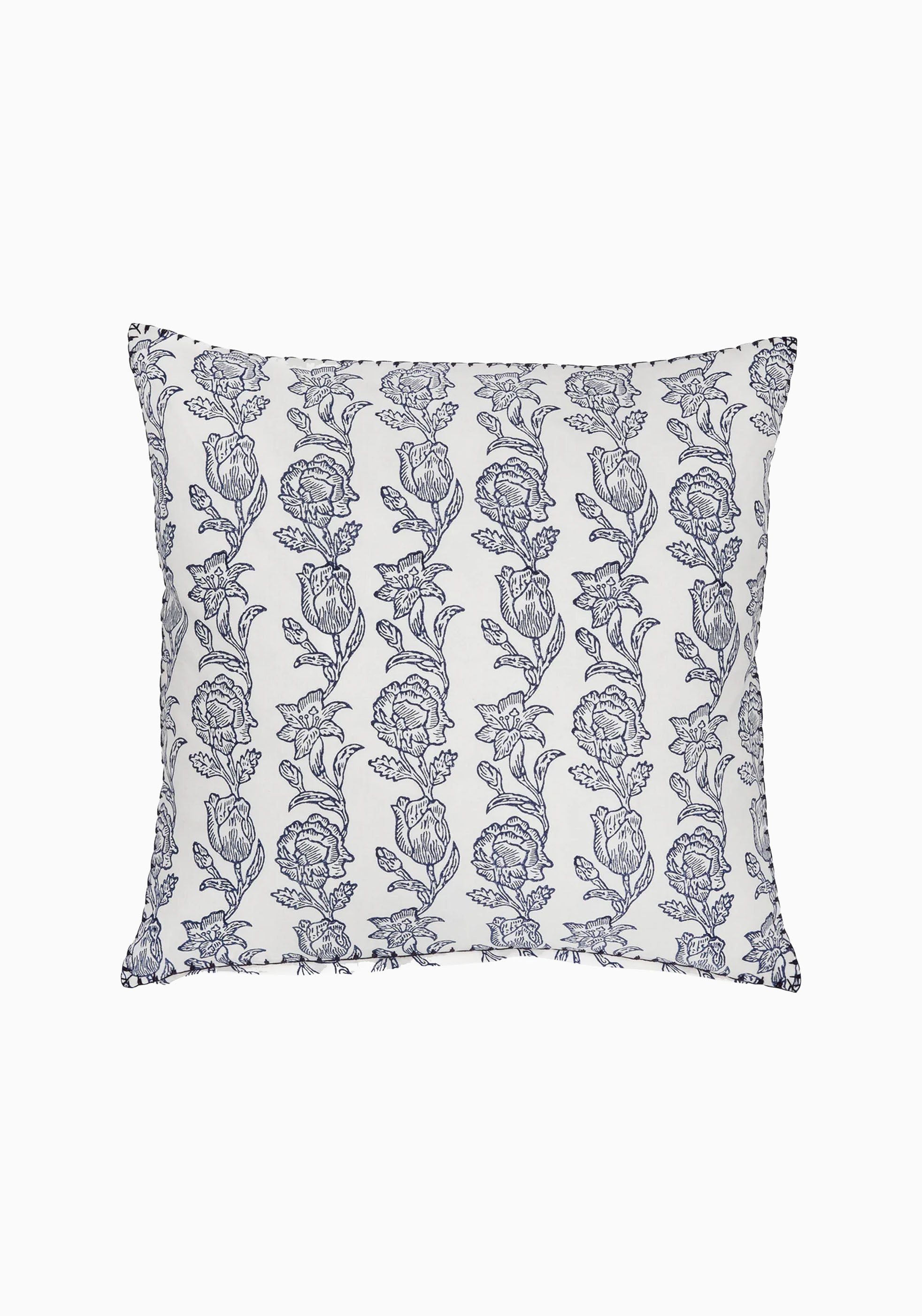 Esha Indigo Decorative Cushion | 22"x22"