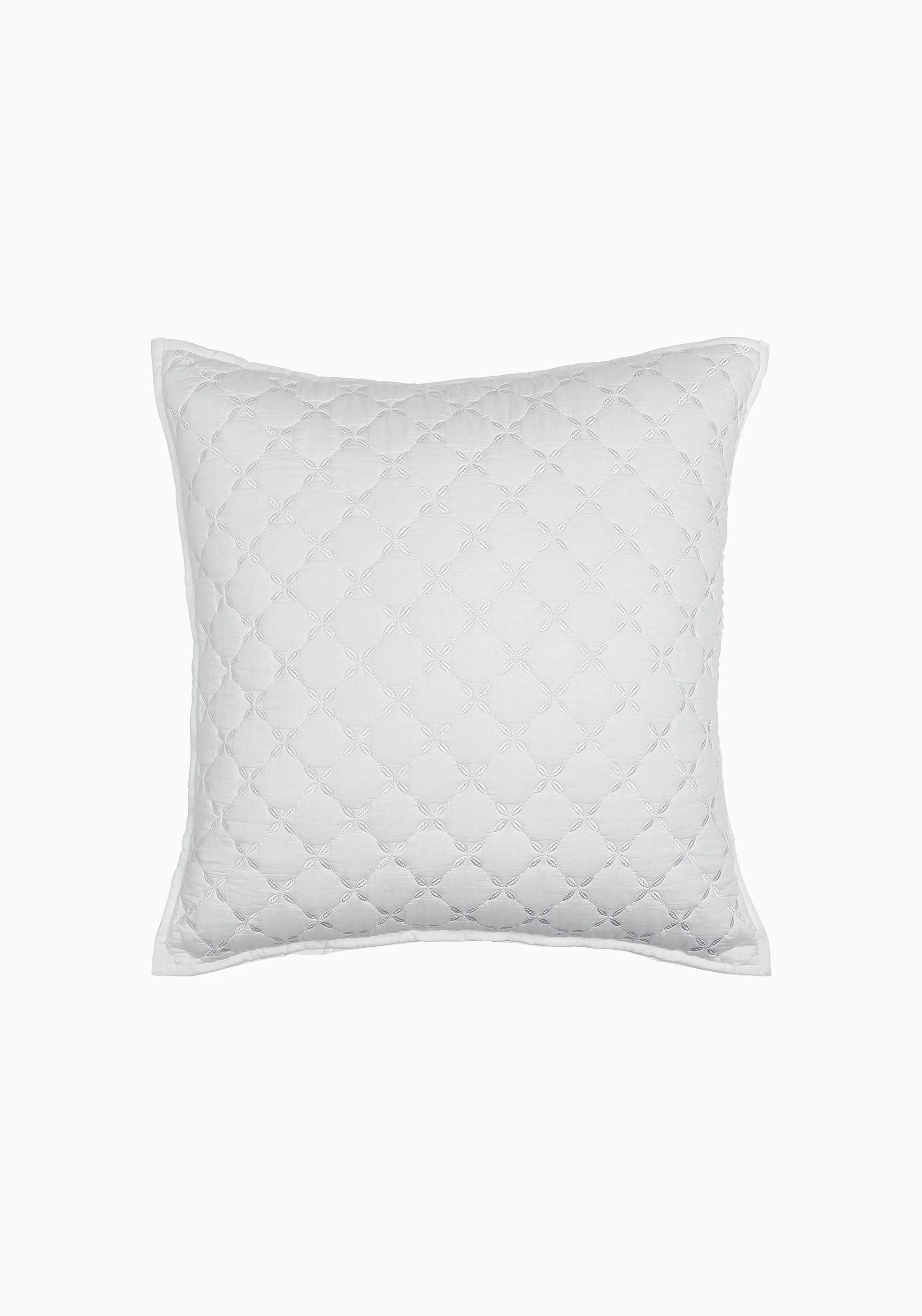 Layla Coverlet Euro Sham | White