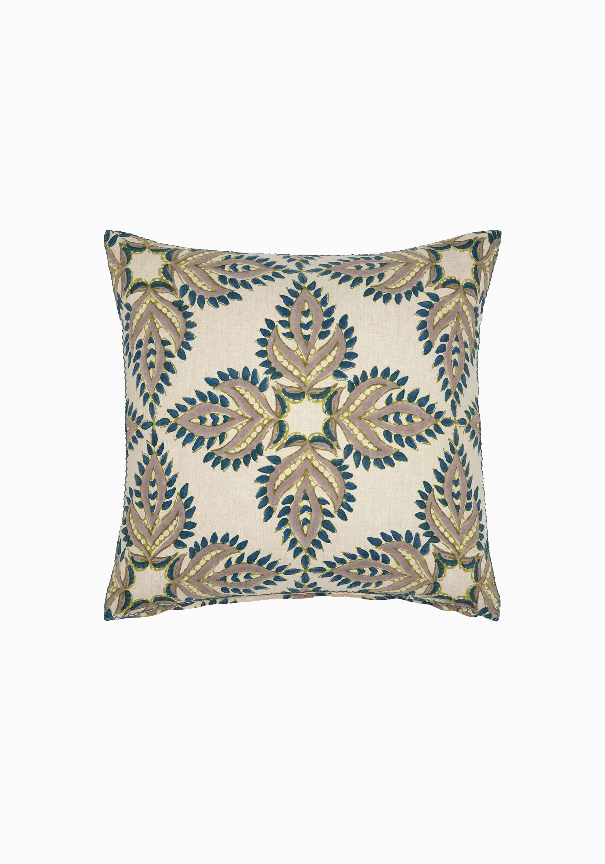 Verdin Peacock Decorative Cushion | 22"x22"