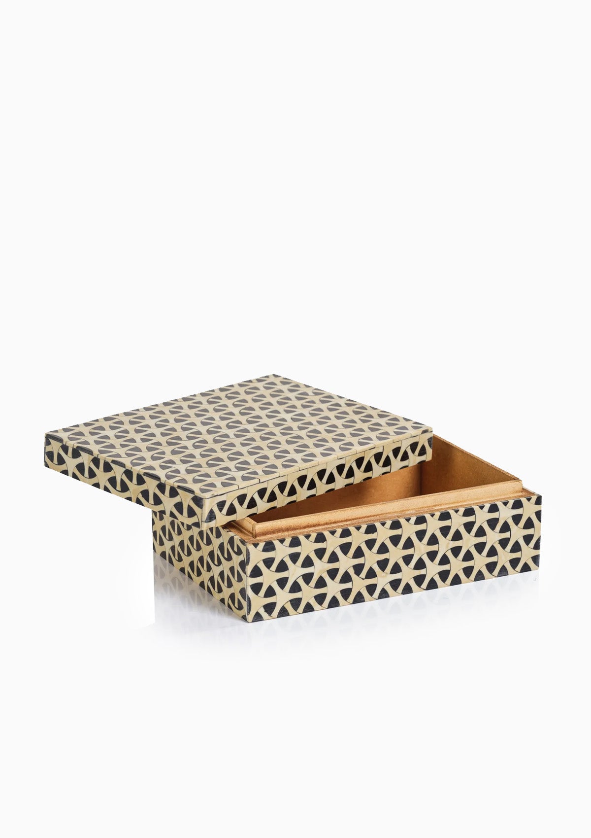 Klosters Geometric Pattern Inlaid Box