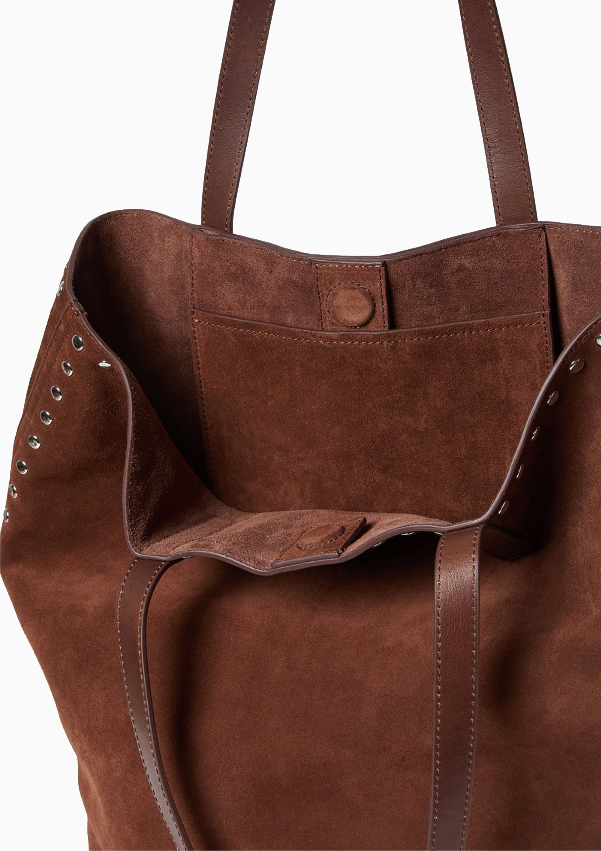 Walker Tote | Espresso/Silver