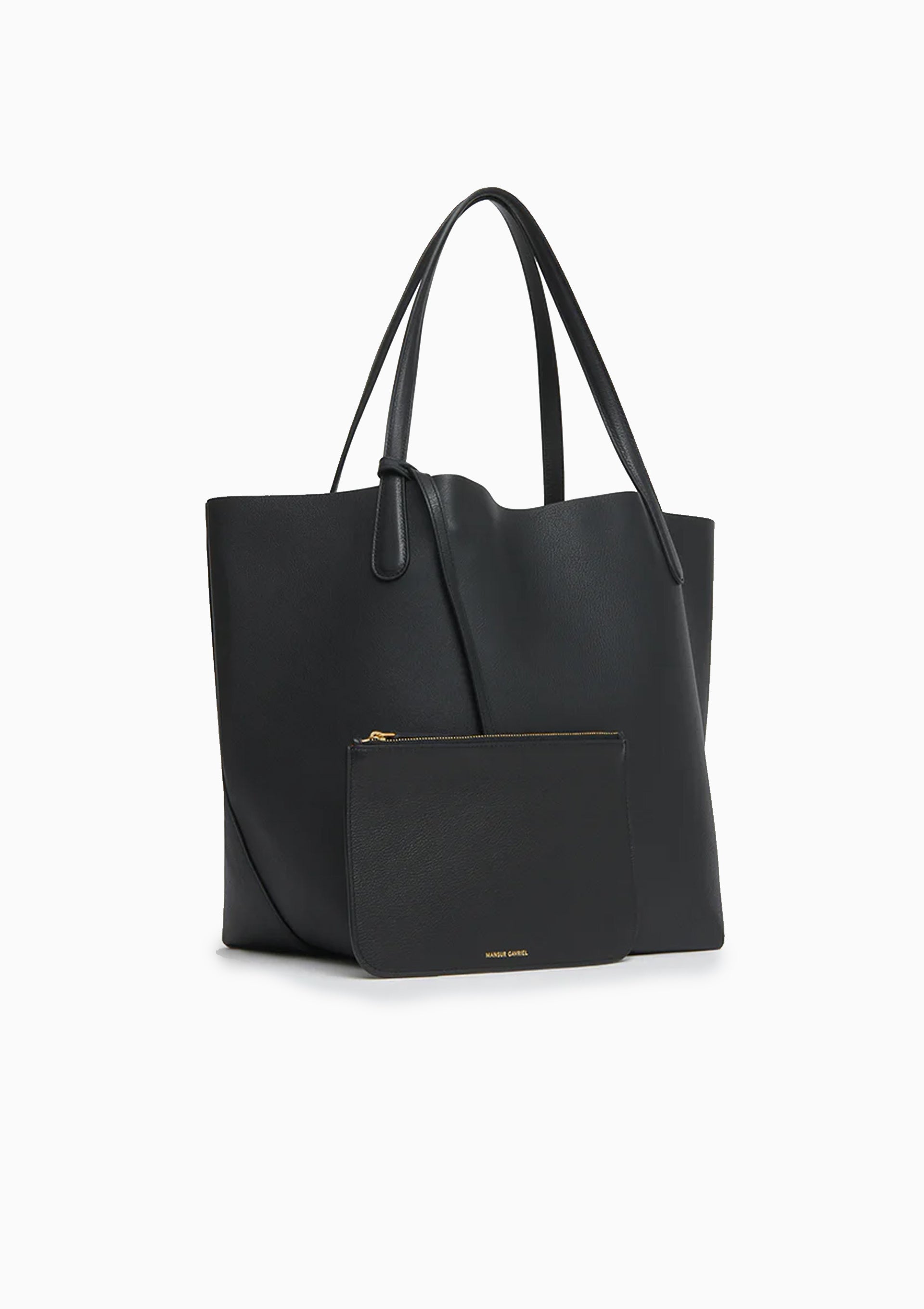 Mansur Gavriel Reversible newest Pillow Tote Black/Flamma