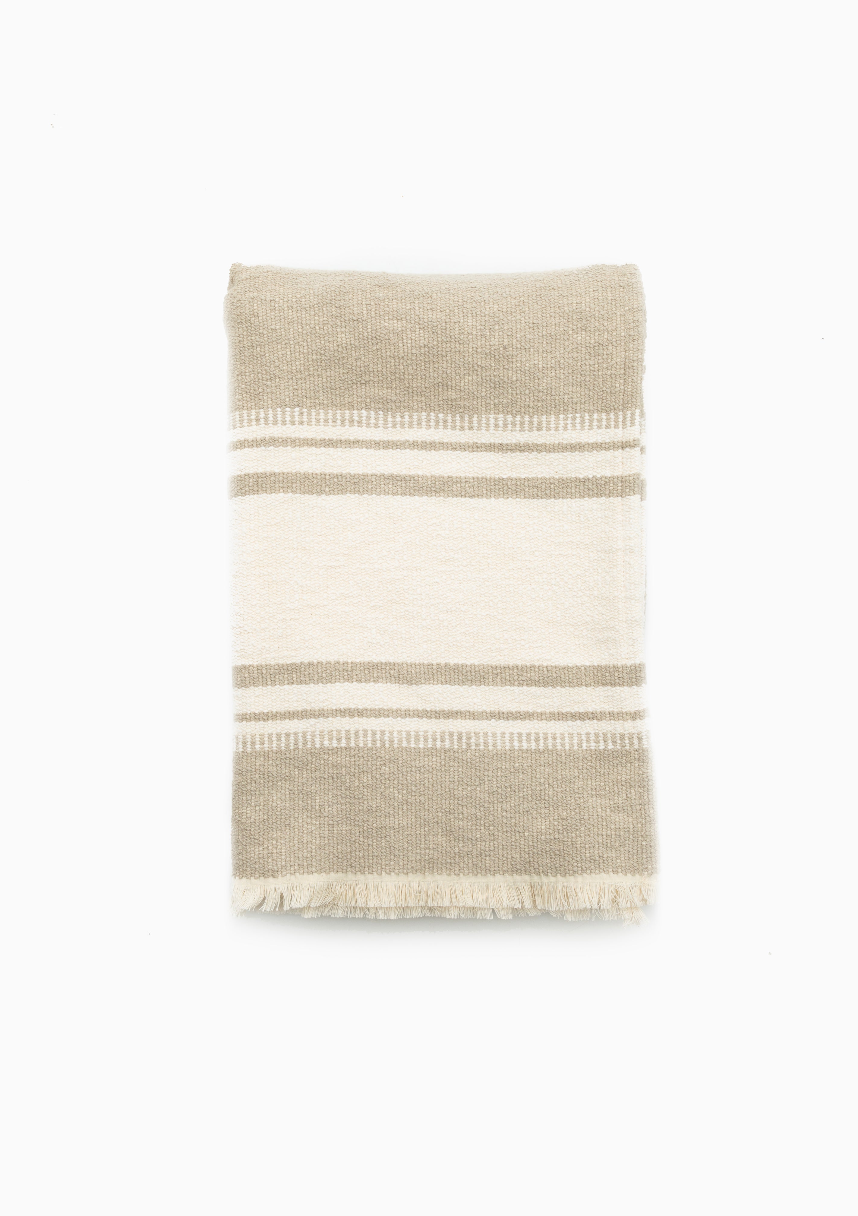 Montauk Throw | Natural/White, 78" x 55"