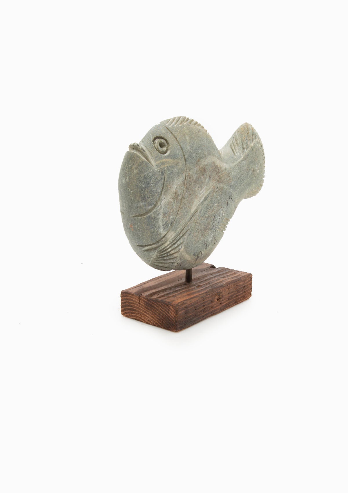 Stone Fish Sculpture | 27cm