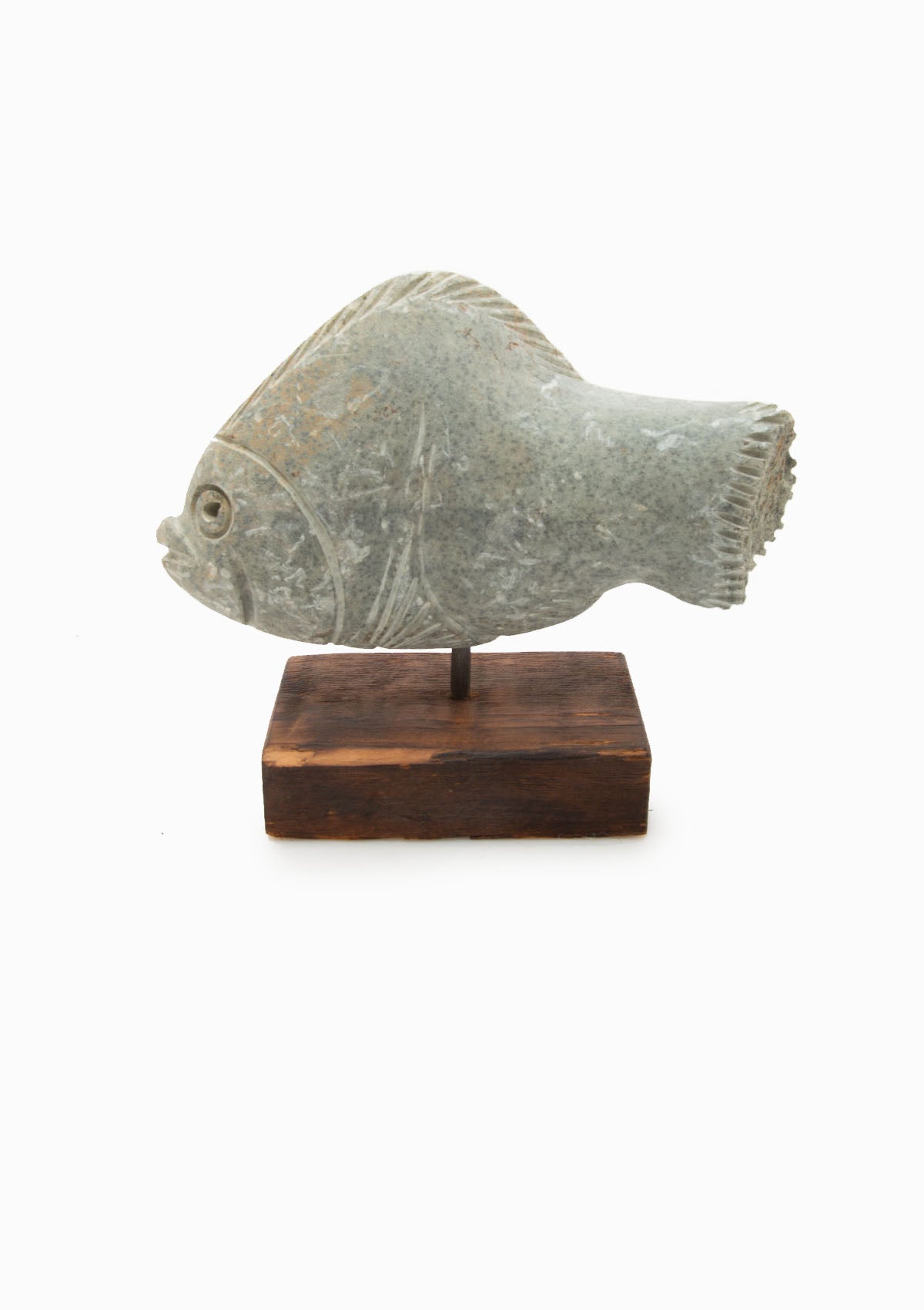 Stone Fish Sculpture | 29cm