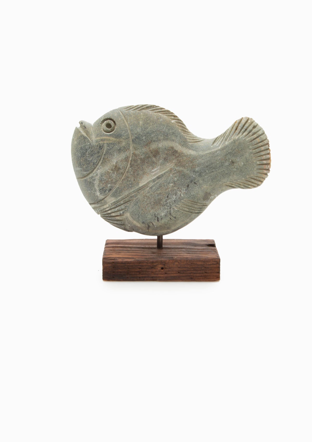 Stone Fish Sculpture | 27cm