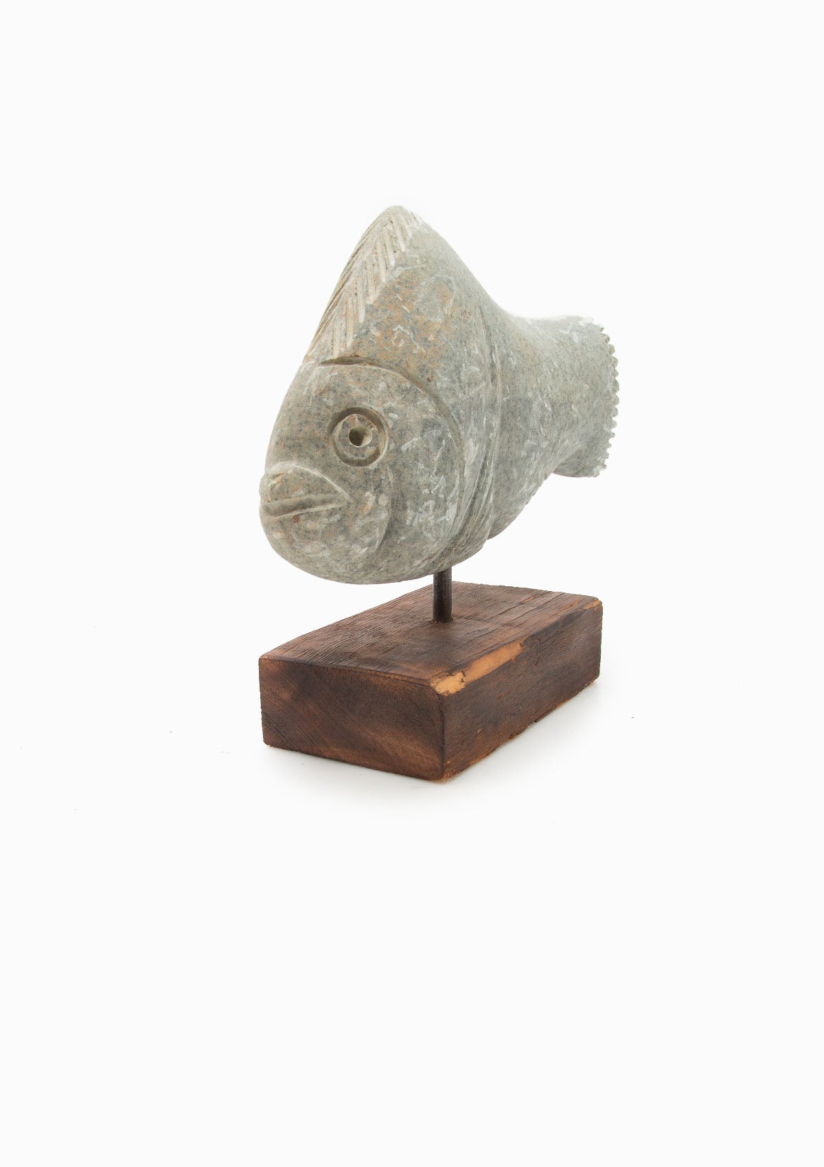 Stone Fish Sculpture | 29cm