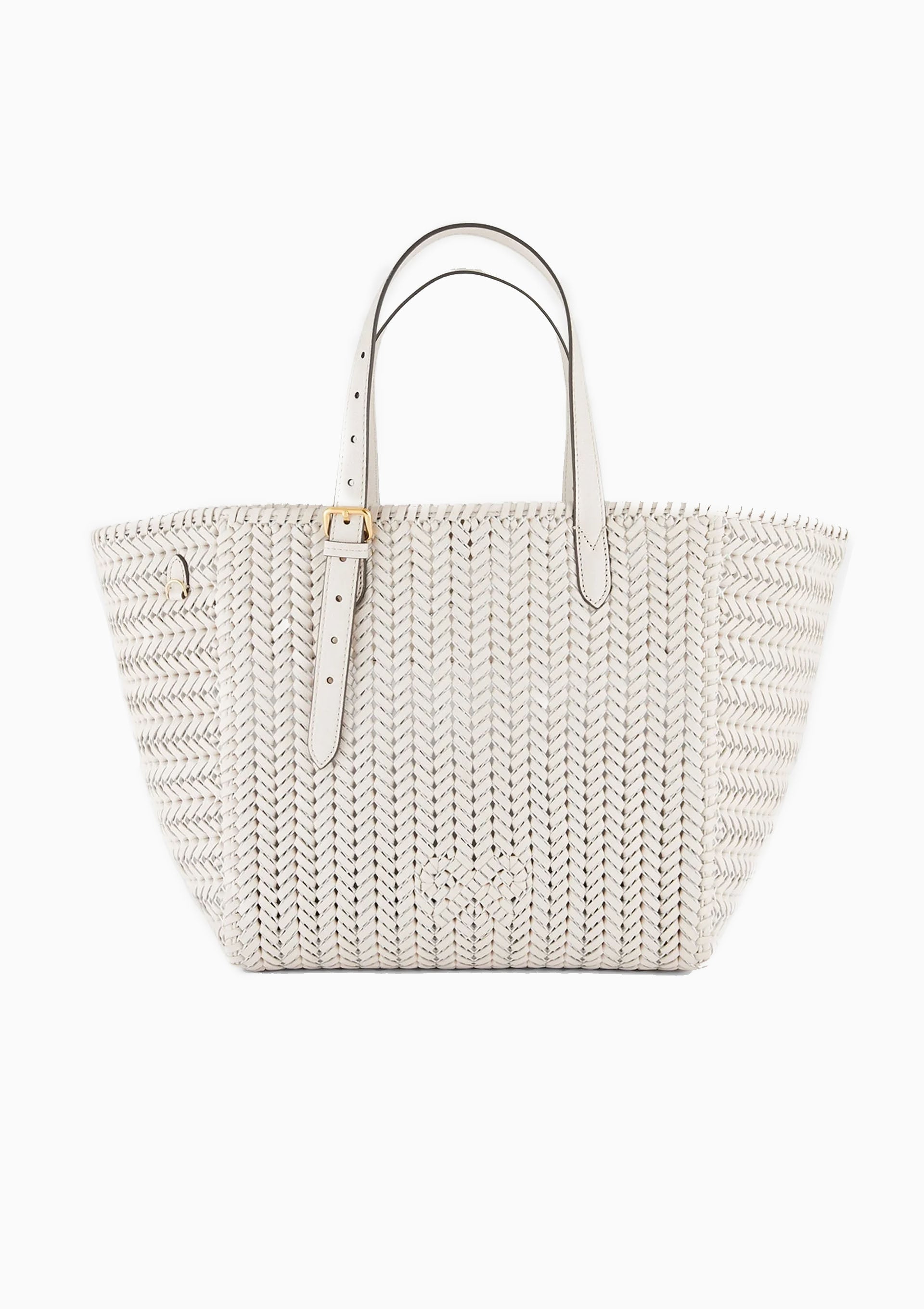 The Neeson Square Tote | Chalk