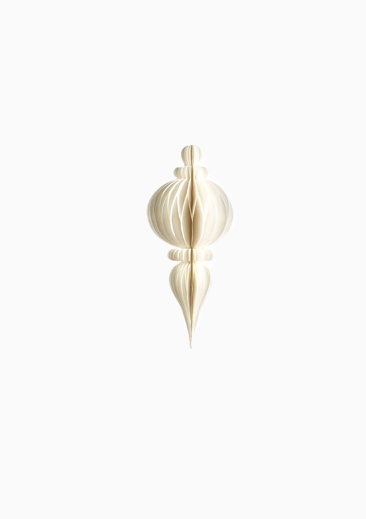 Wish Paper Deco Finial Pendant | 18"