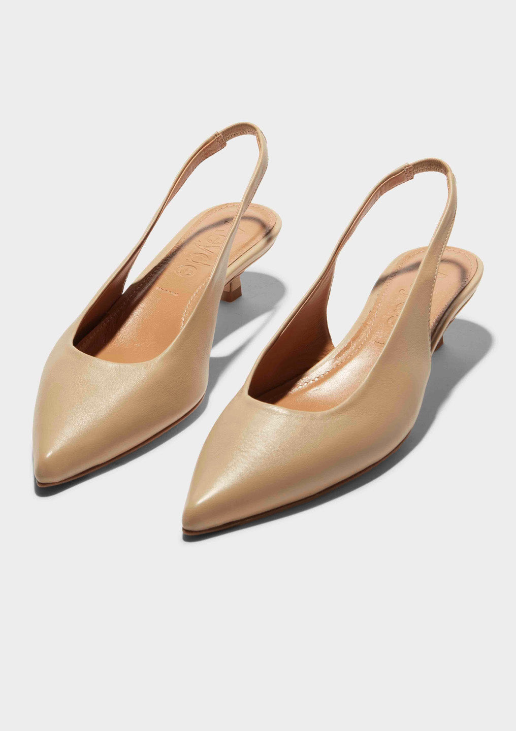 Valerie Slingback Pump | Latte