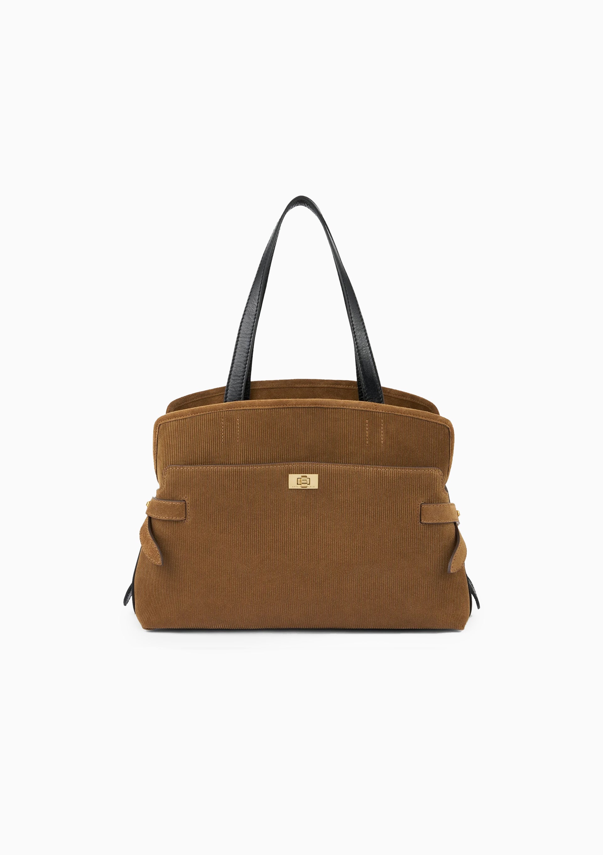 Wilson Shoulder Bag | Sepia Corduroy Suede