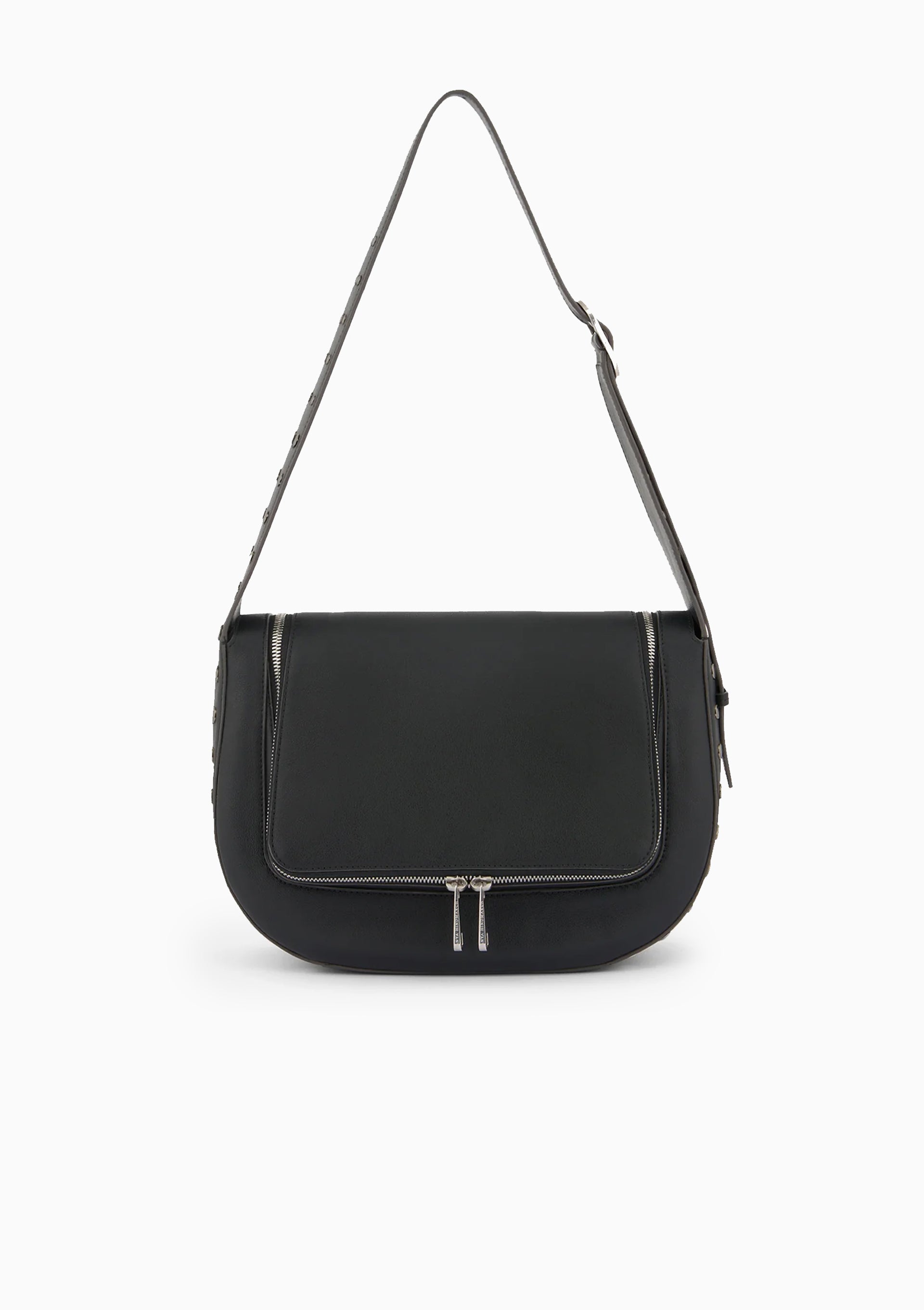 Vere New Shoulder Bag With Studs | Black