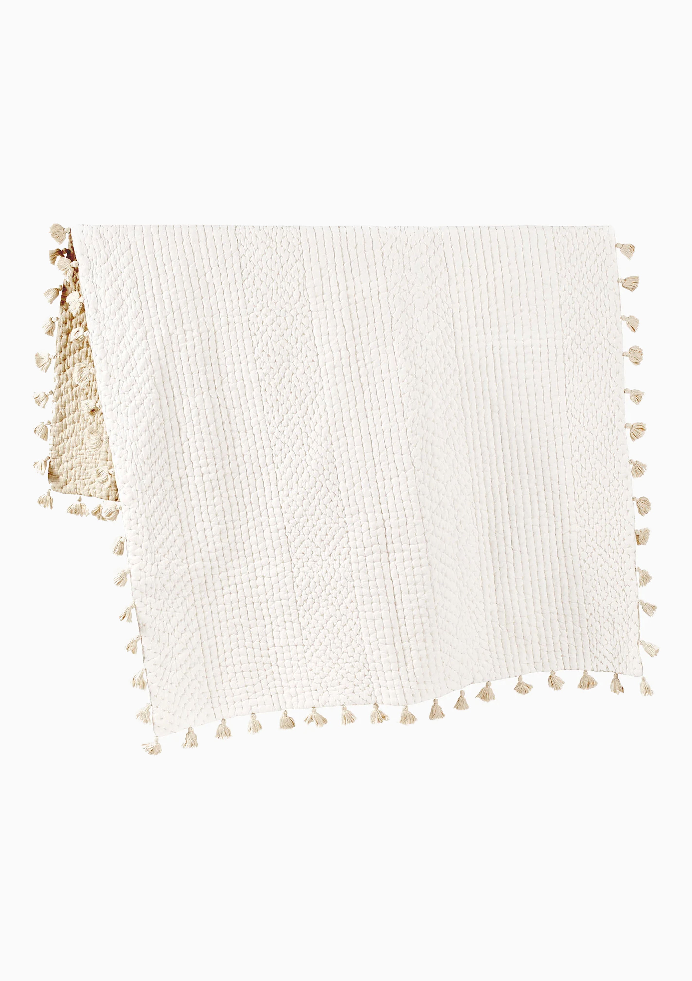 Sahati Throw, Sand | 50" x 70"