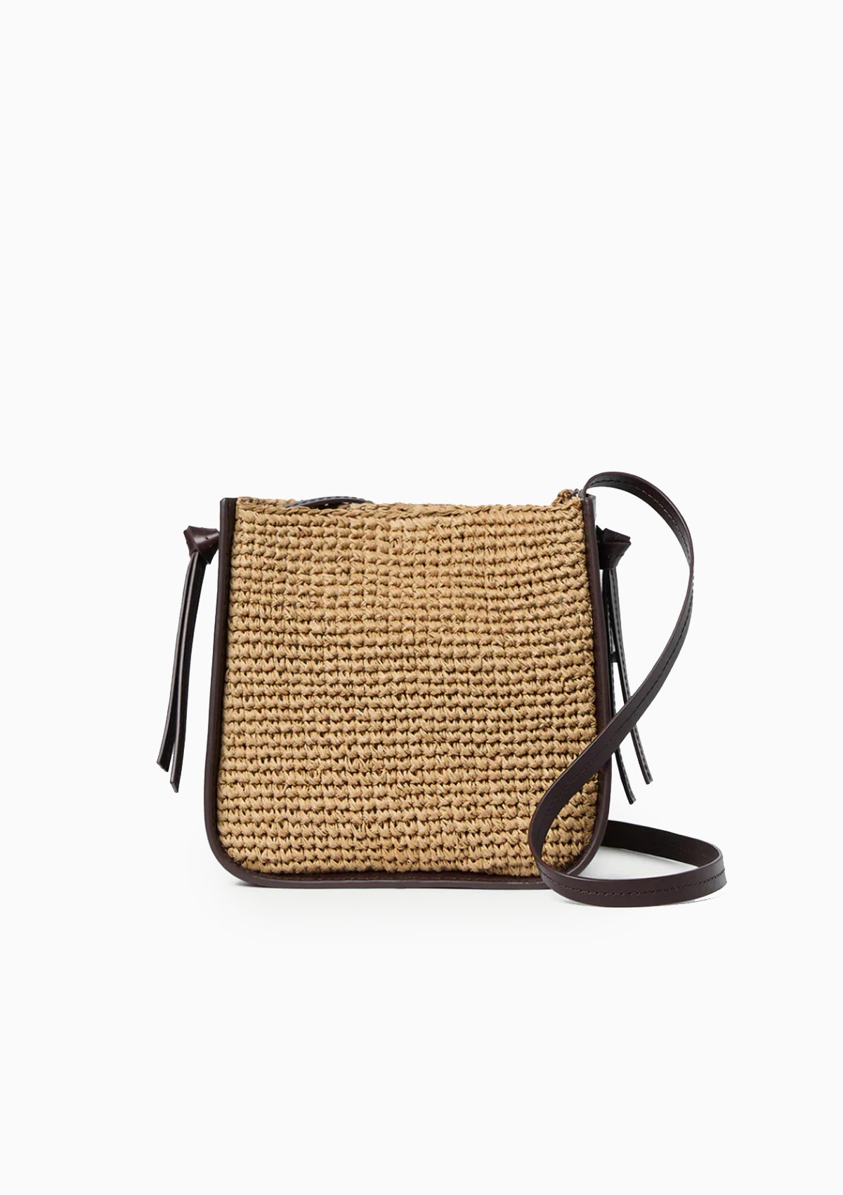 Avalon Crochet Crossbody | Brown/Espresso