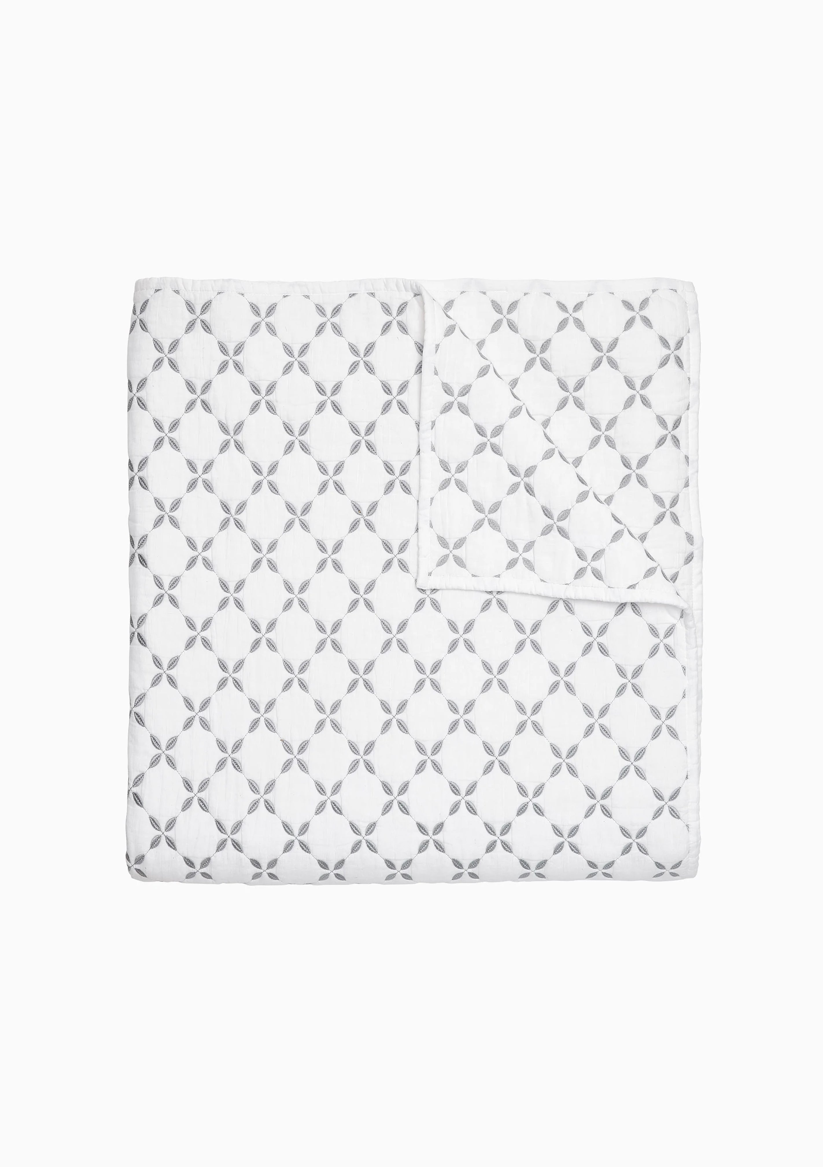 Layla Coverlet King | Grey