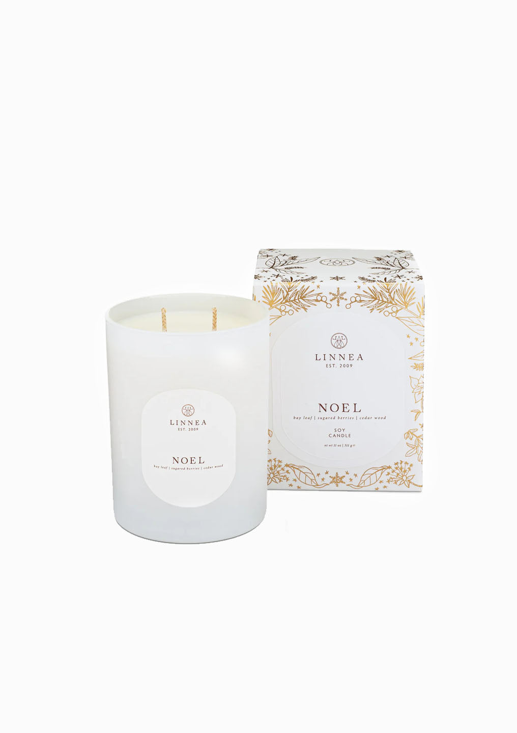 Noel Double Wick Candle