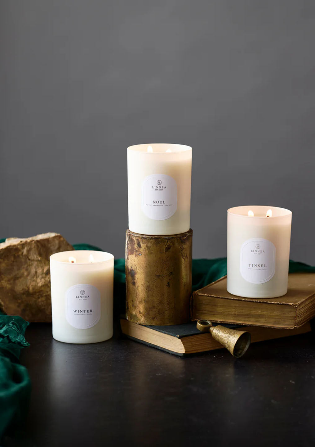 Winter Double Wick Candle