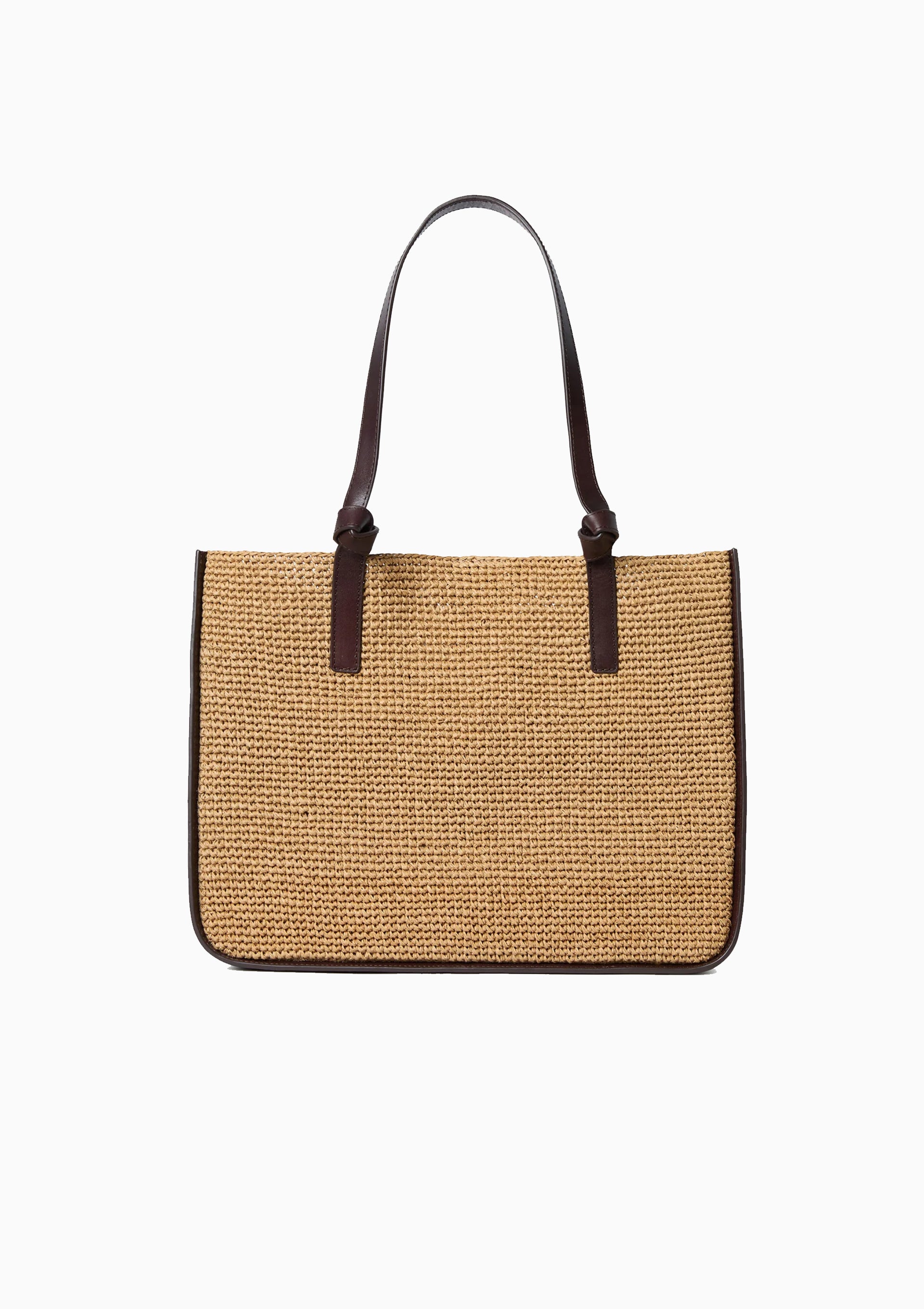 Myra Crochet Tote | Brown/Espresso