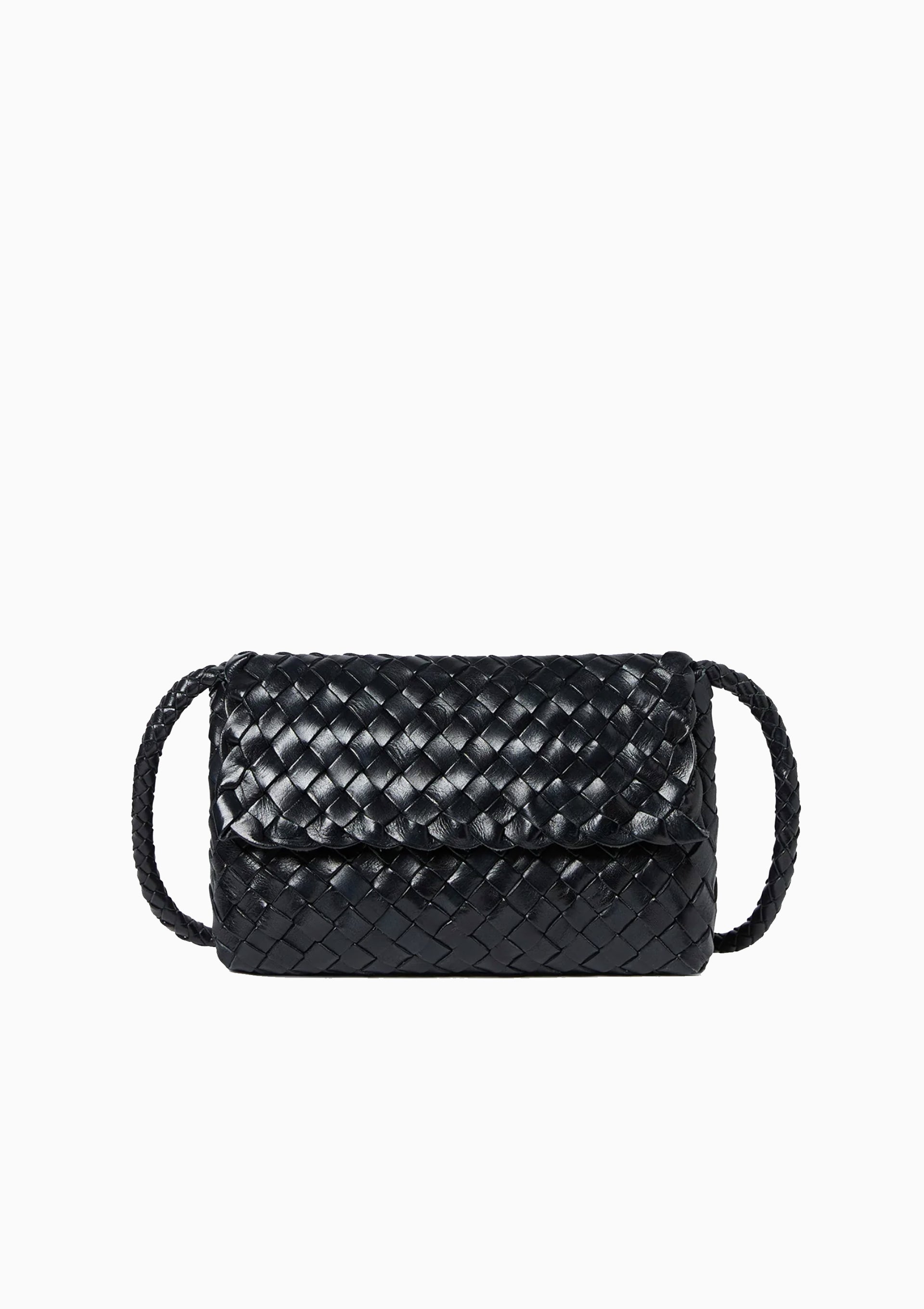 Vinnie Woven Crossbody | Black