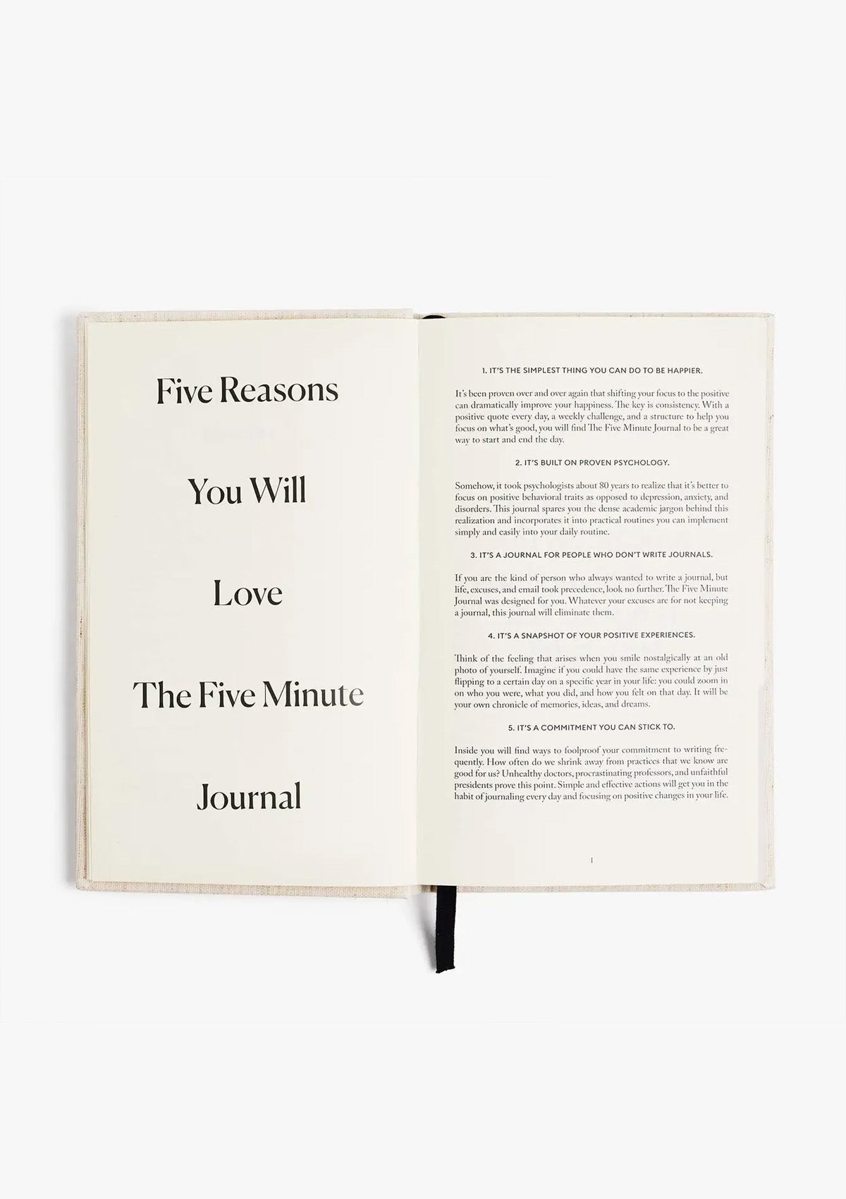 The Five Minute Journal | Linen