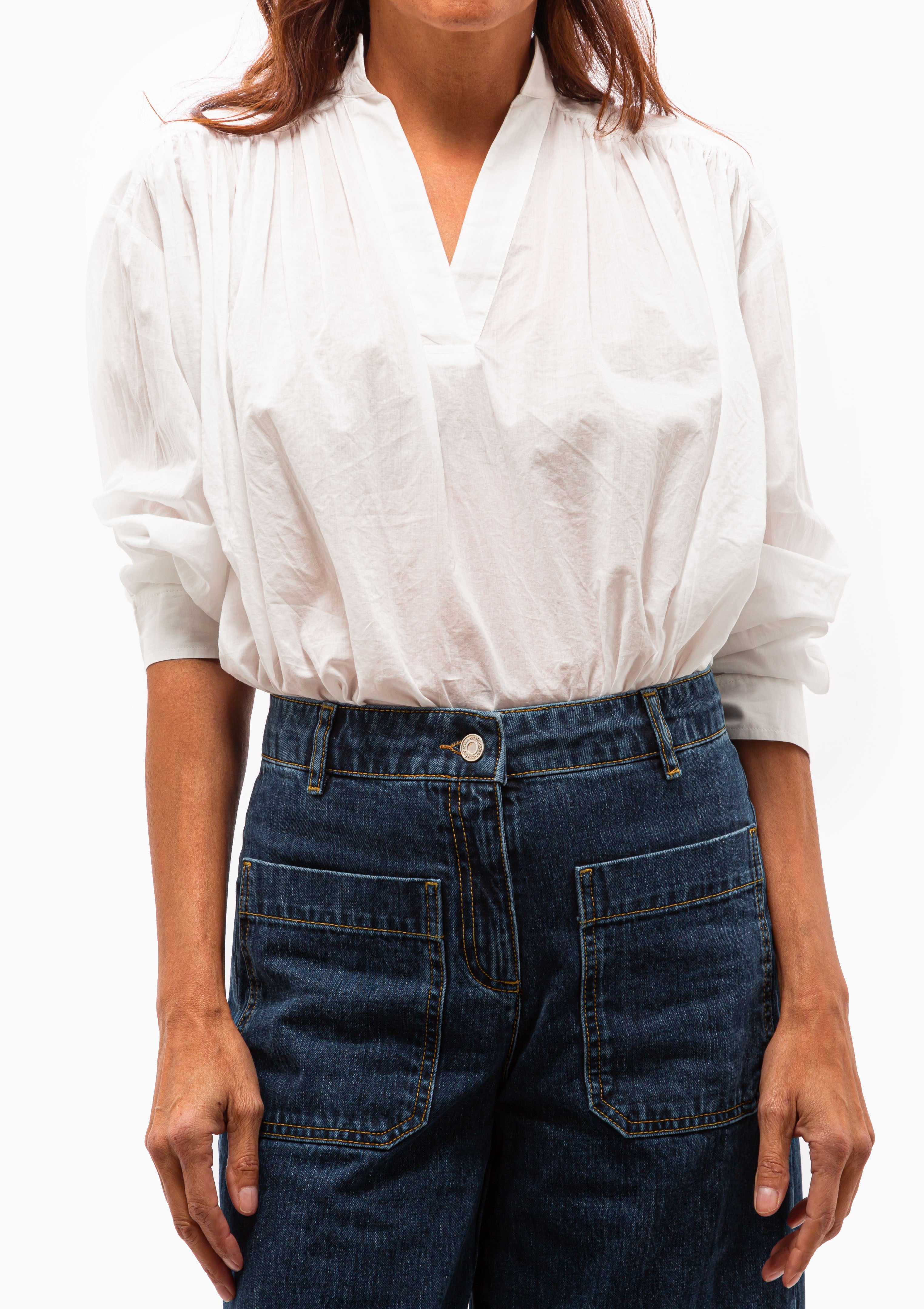 Calvin Blouse | Blanc