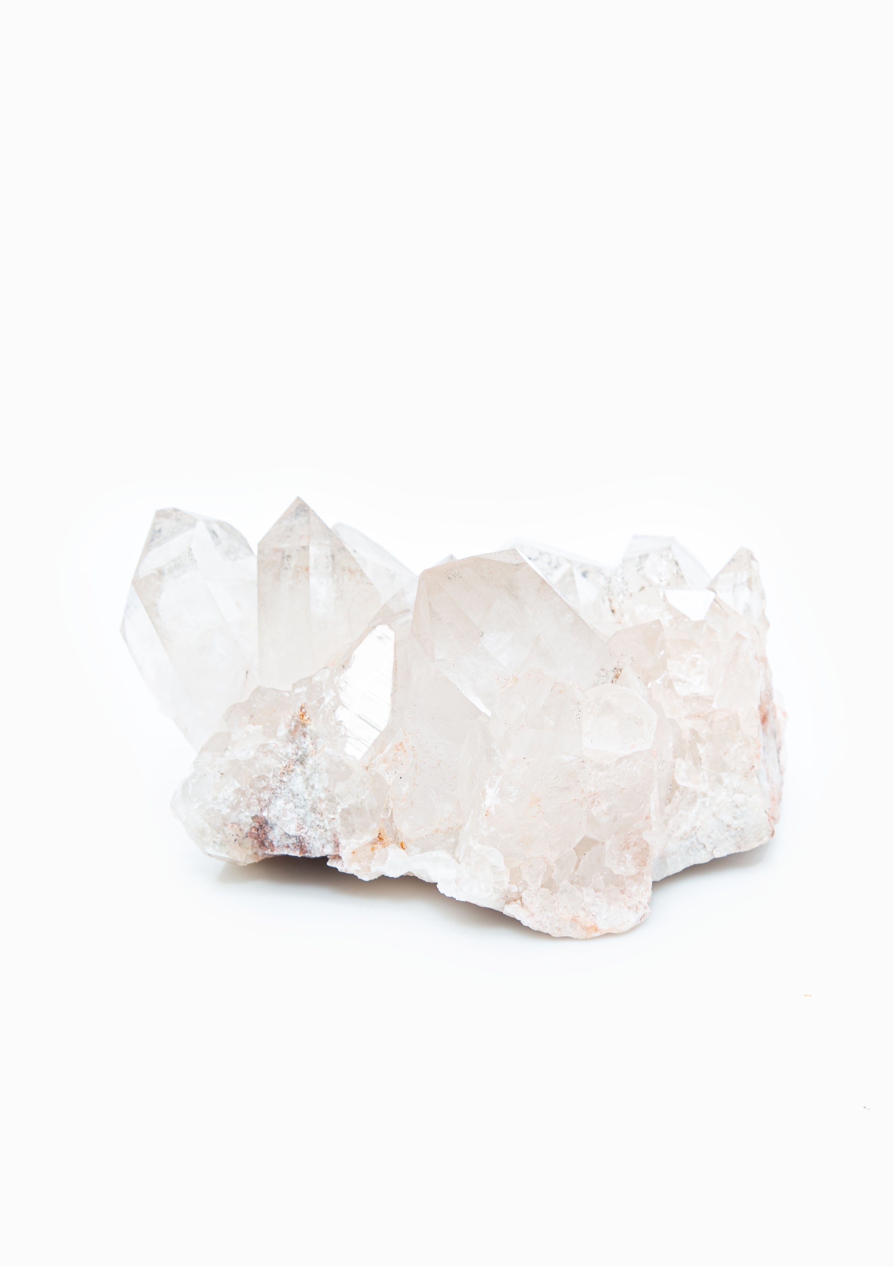 Himalayan Quartz Crystal 52 | Hematite Dusting