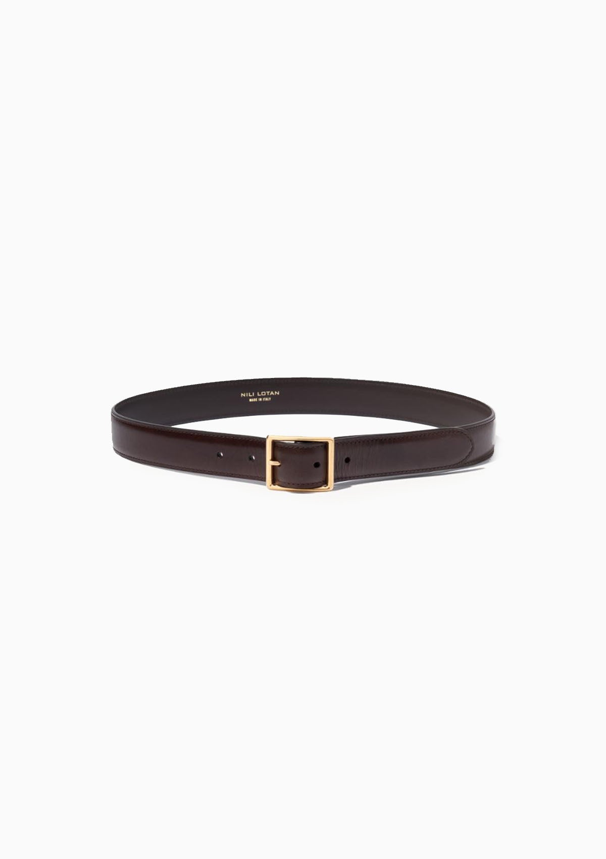 Gabriele Belt | Espresso/Antique Gold