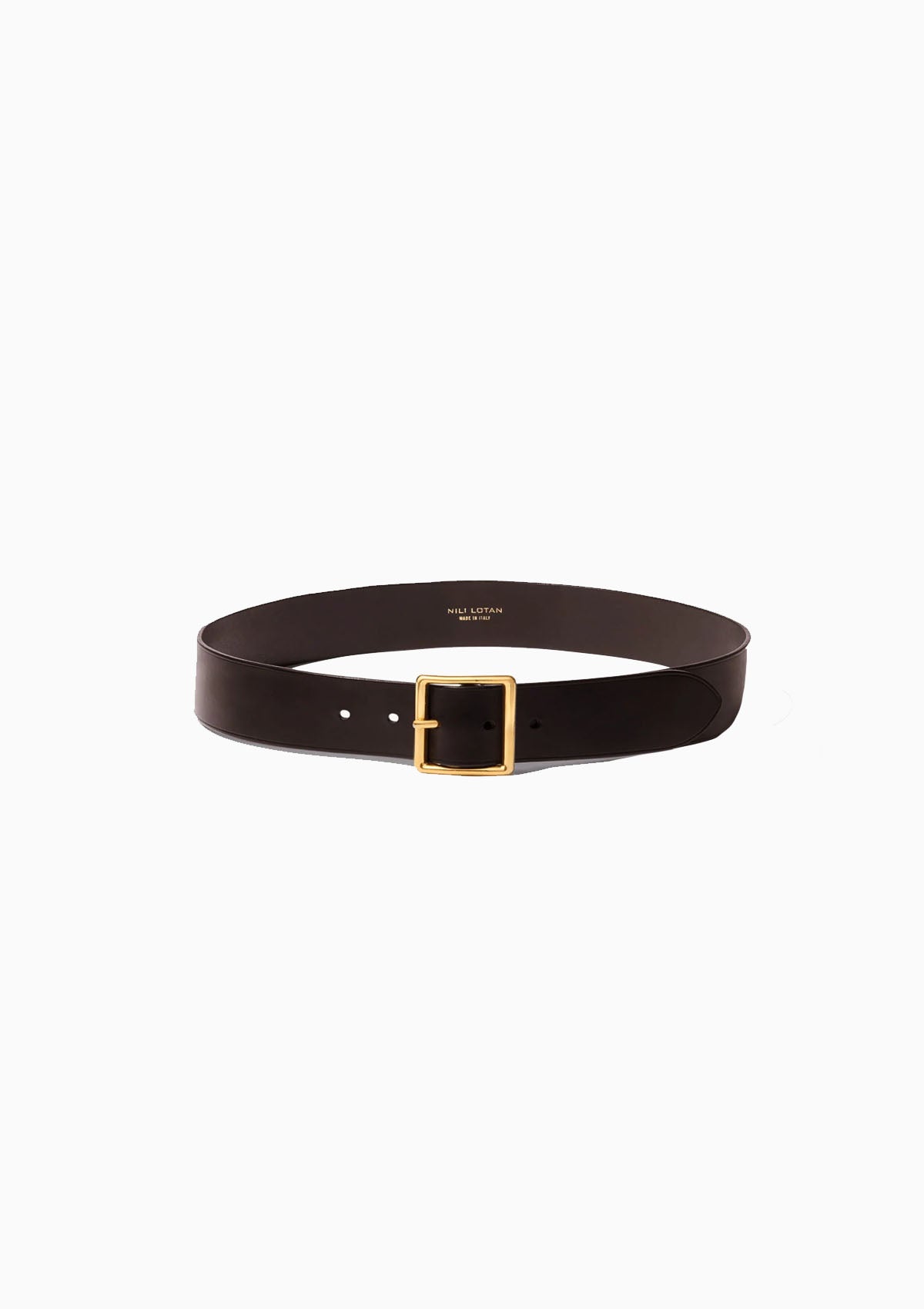 Marcela Belt | Dark Brown/Antique Brass