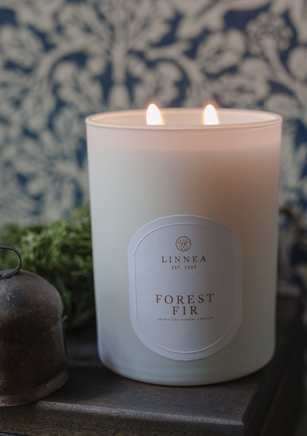 Forest Fir Double Wick Candle