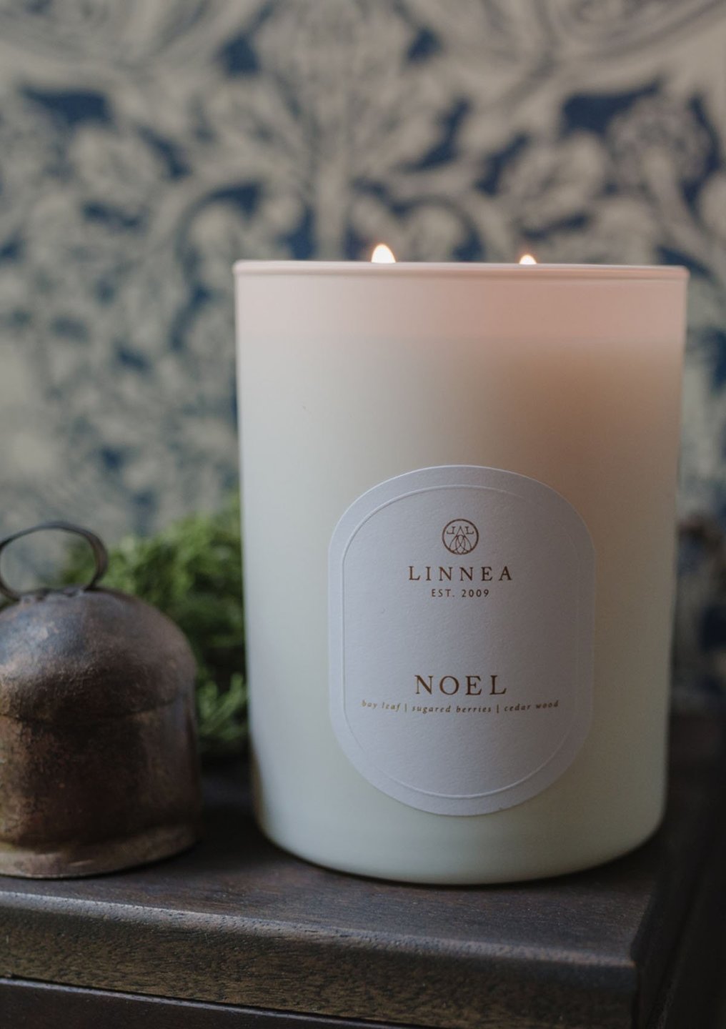 Noel Double Wick Candle